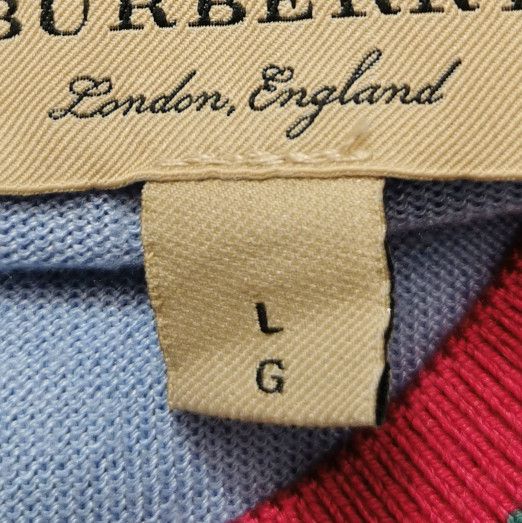 Burberry Burberry Colorblock Sleeveless Knit Top 0079 Size US L / EU 52-54 / 3 - 7 Thumbnail