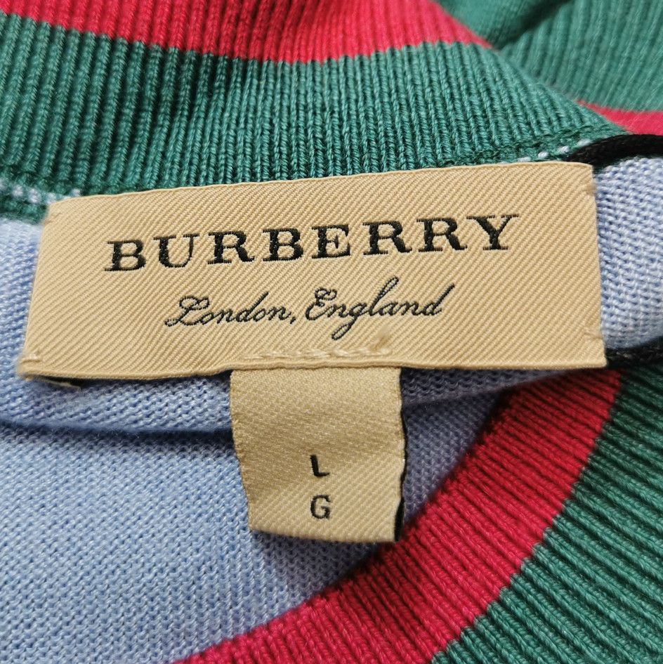 Burberry Burberry Colorblock Sleeveless Knit Top 0079 Size US L / EU 52-54 / 3 - 6 Thumbnail