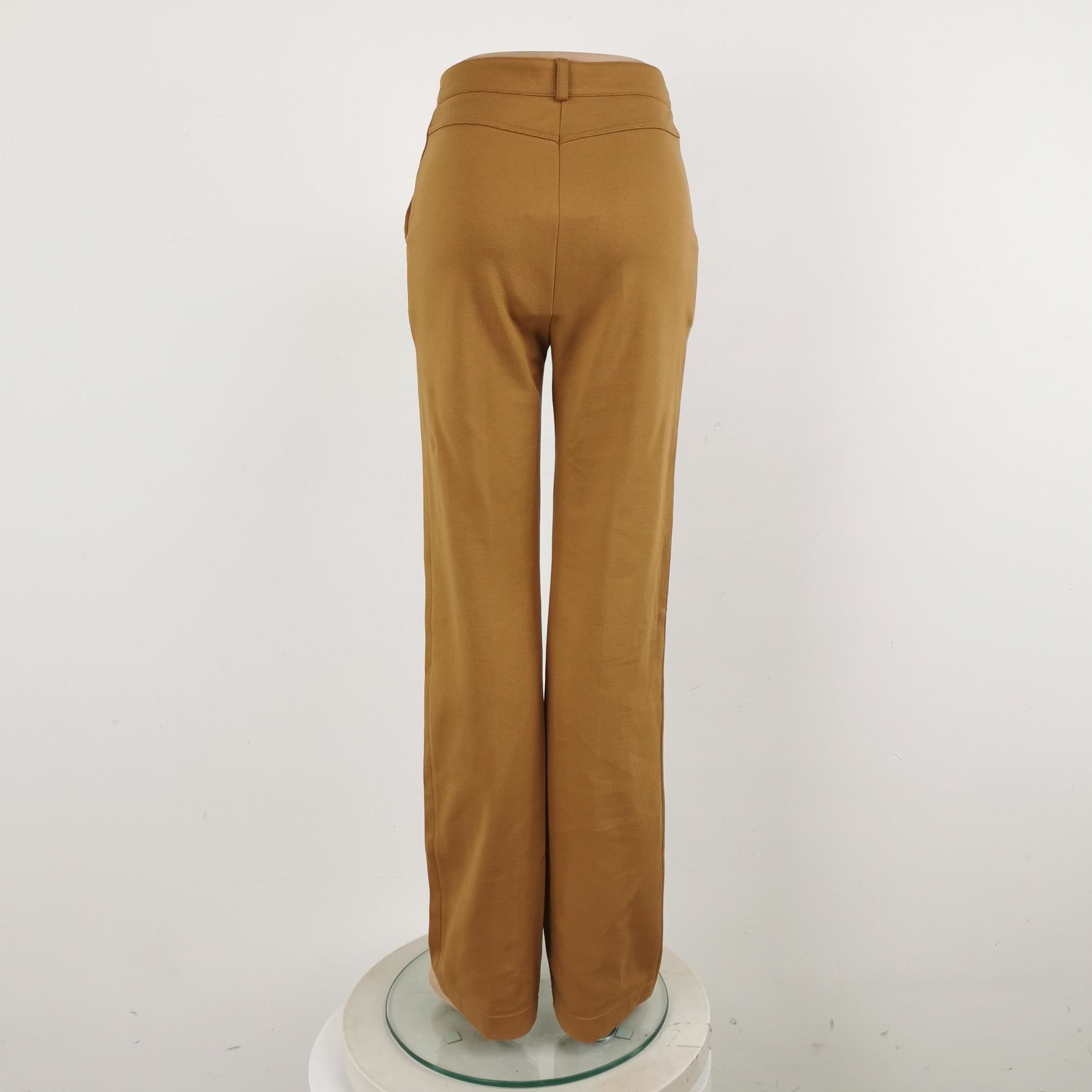Burberry Burberry Solid Straight Leg Trousers Size 34 0079 Size US 34 / EU 50 - 3 Thumbnail