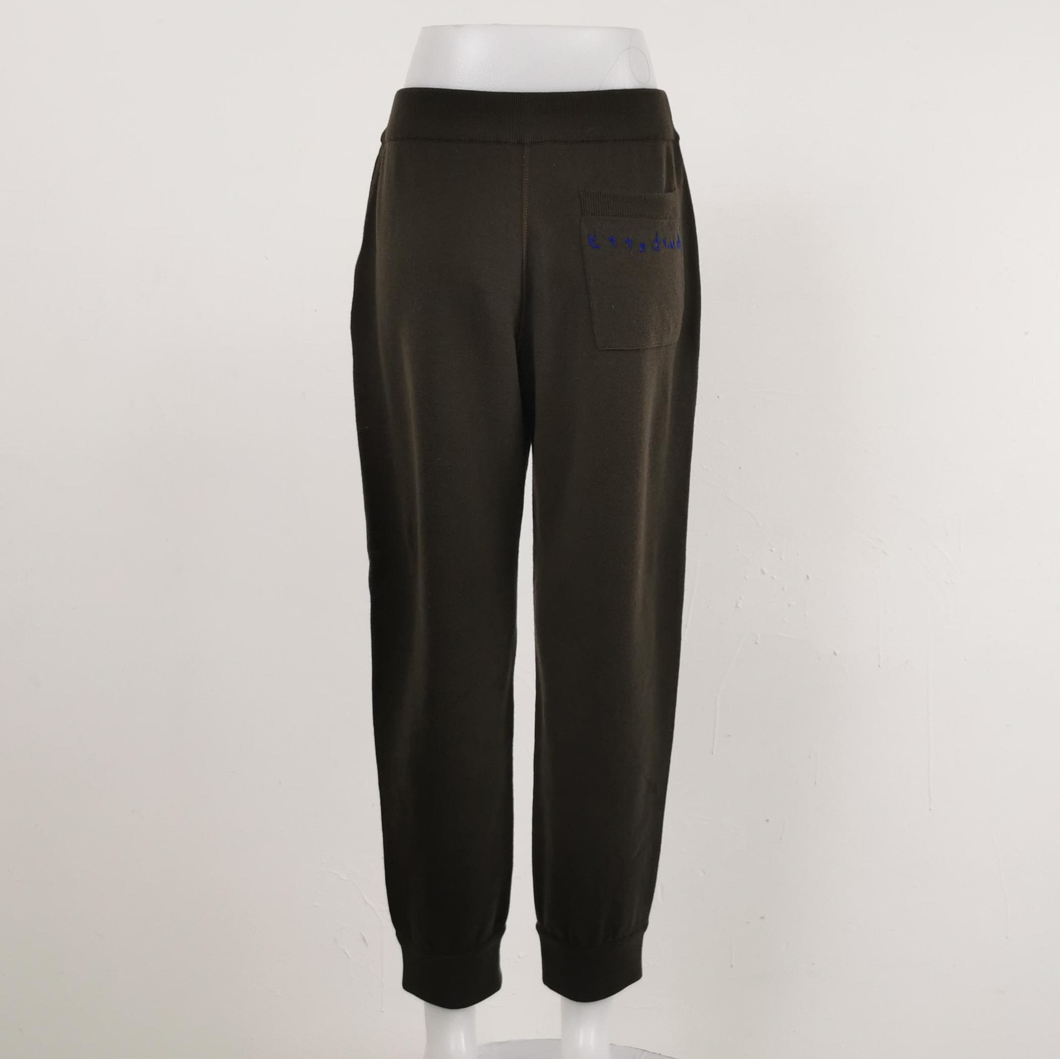 Burberry Burberry Wool Solid Color Sweatpants 0079 Size US 26 / EU 42 - 2 Thumbnail