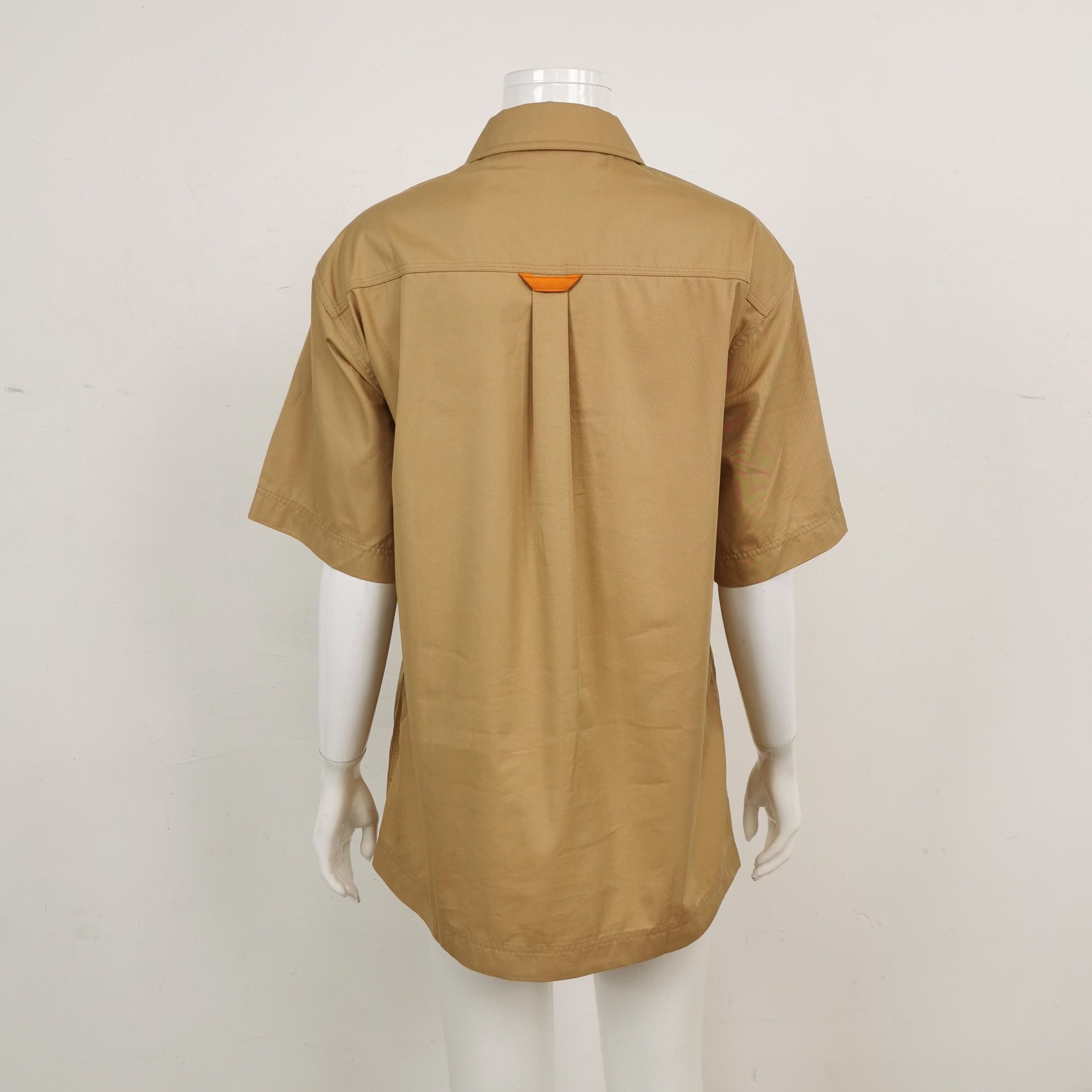 Burberry Color-Block Short Sleeve Shirt for Men 0079