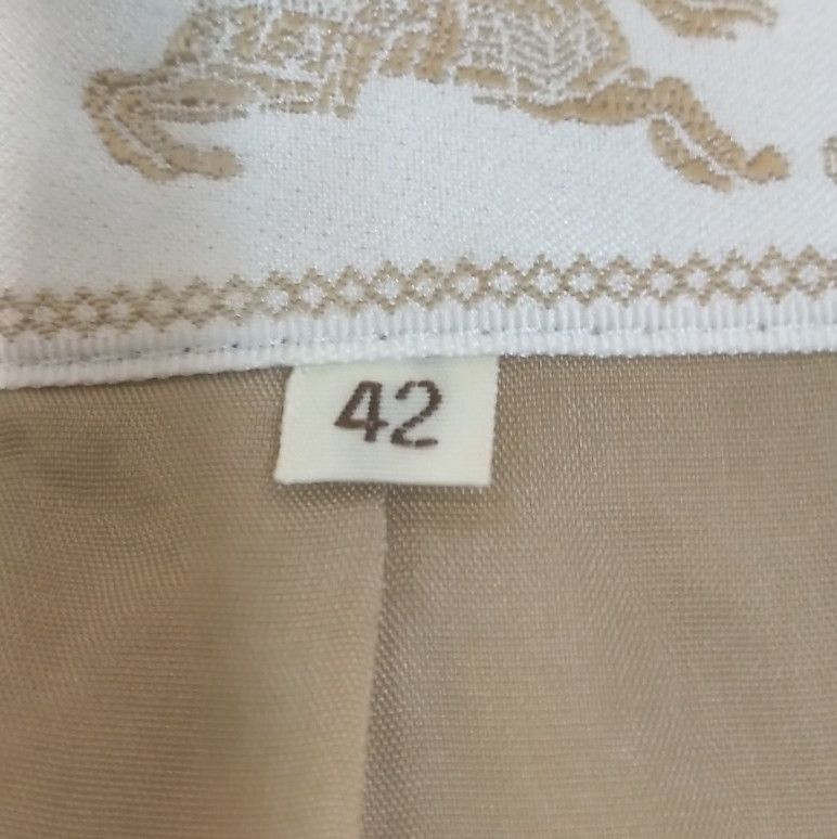 Burberry Burberry Classic Beige Button-Down Blazer 0079 Size US L / EU 52-54 / 3 - 7 Thumbnail