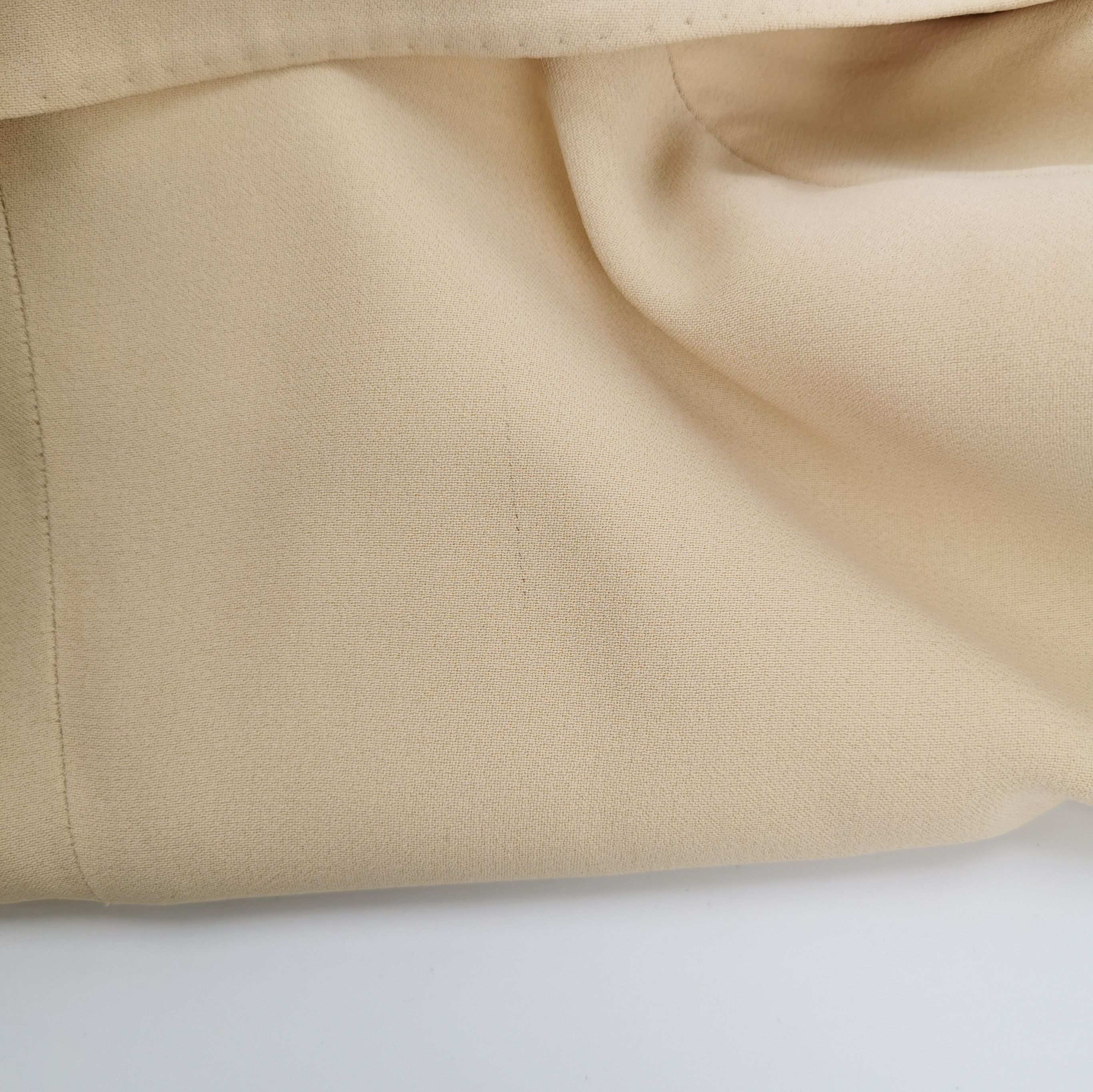 Burberry Burberry Classic Beige Button-Down Blazer 0079 Size US L / EU 52-54 / 3 - 3 Thumbnail