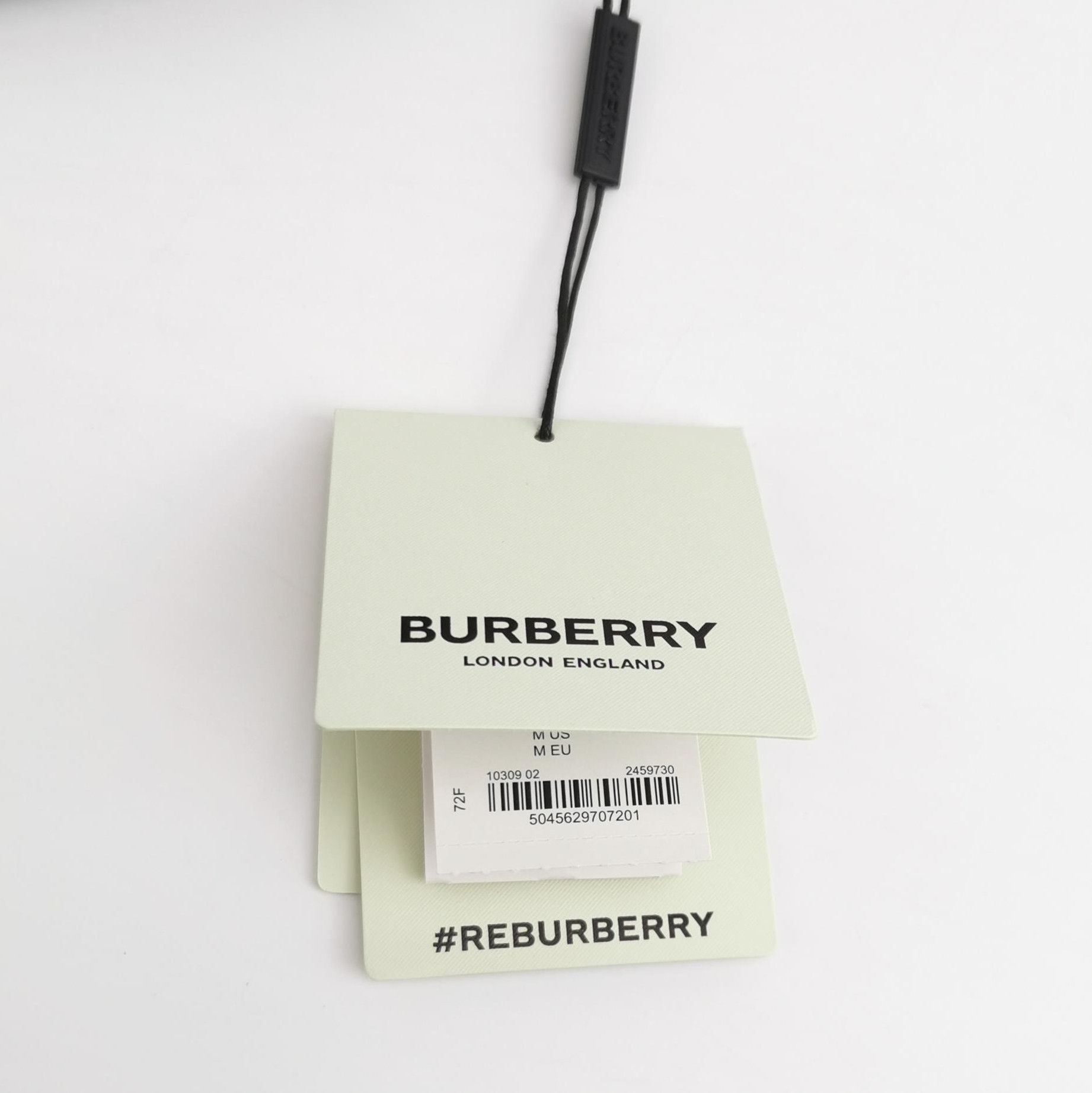 Burberry Burberry Cotton Logo Crew Neck T-Shirt 0079 Size US M / EU 48-50 / 2 - 5 Thumbnail