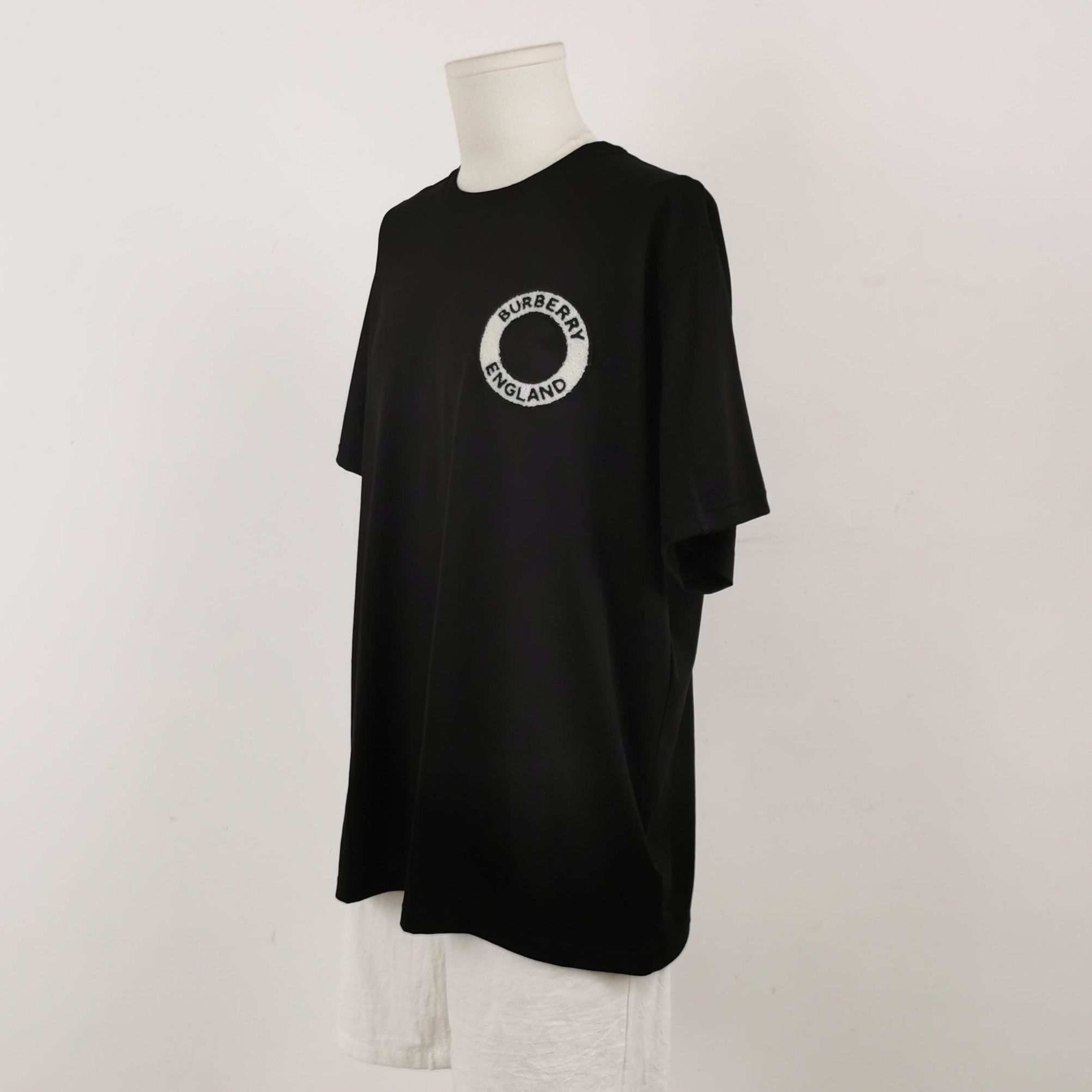 Burberry Burberry Cotton Logo Crew Neck T-Shirt 0079 Size US M / EU 48-50 / 2 - 2 Thumbnail