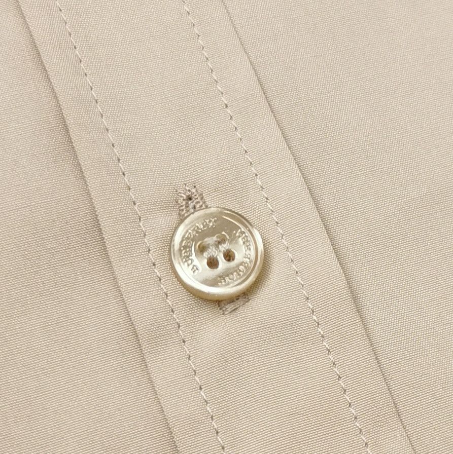 Burberry Burberry Long Sleeve Button-Down Cotton Shirt 0079 Size US XXS / EU 40 - 3 Thumbnail