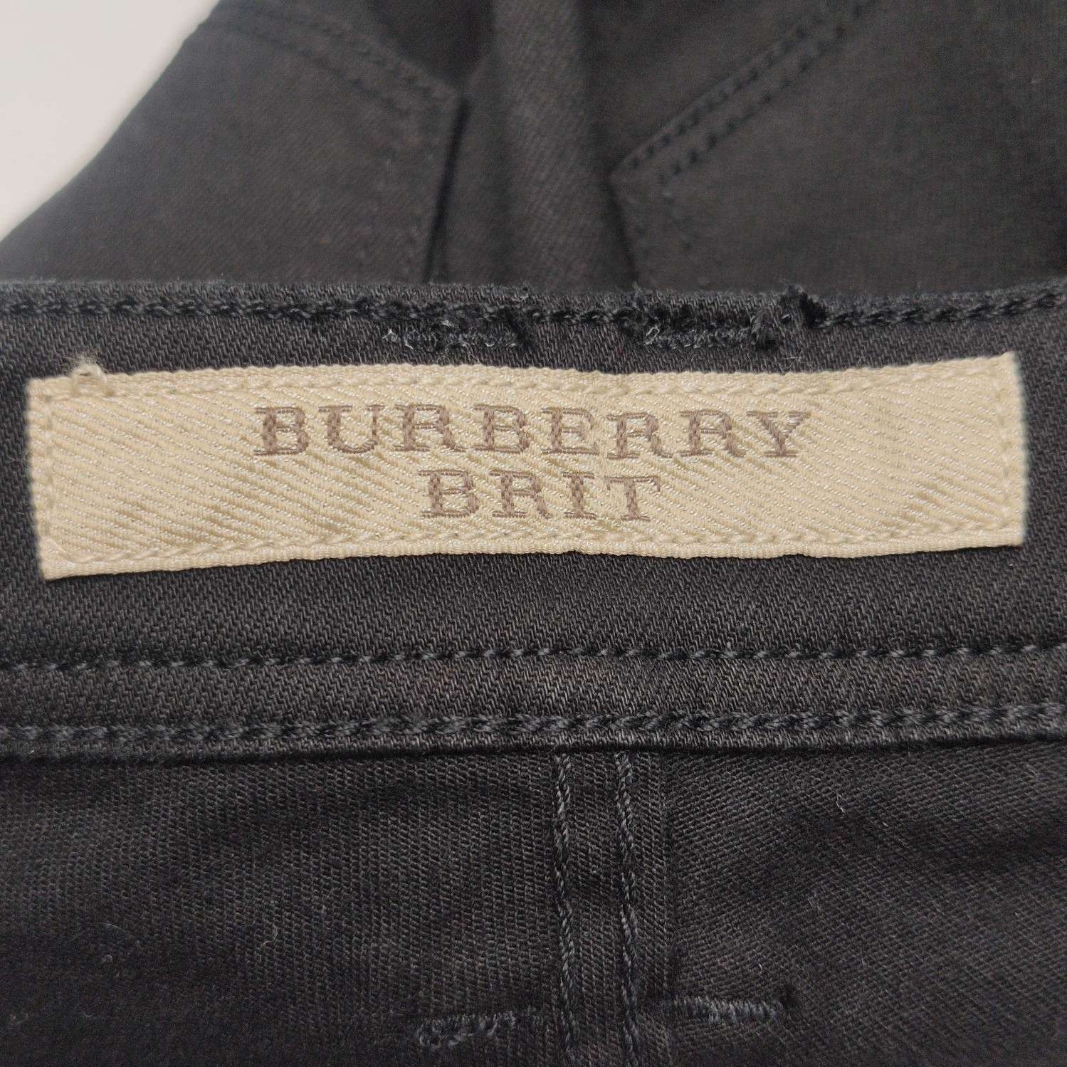 Burberry Burberry Logo Cotton Slim Fit Pants 0079 Size US 27 - 5 Thumbnail