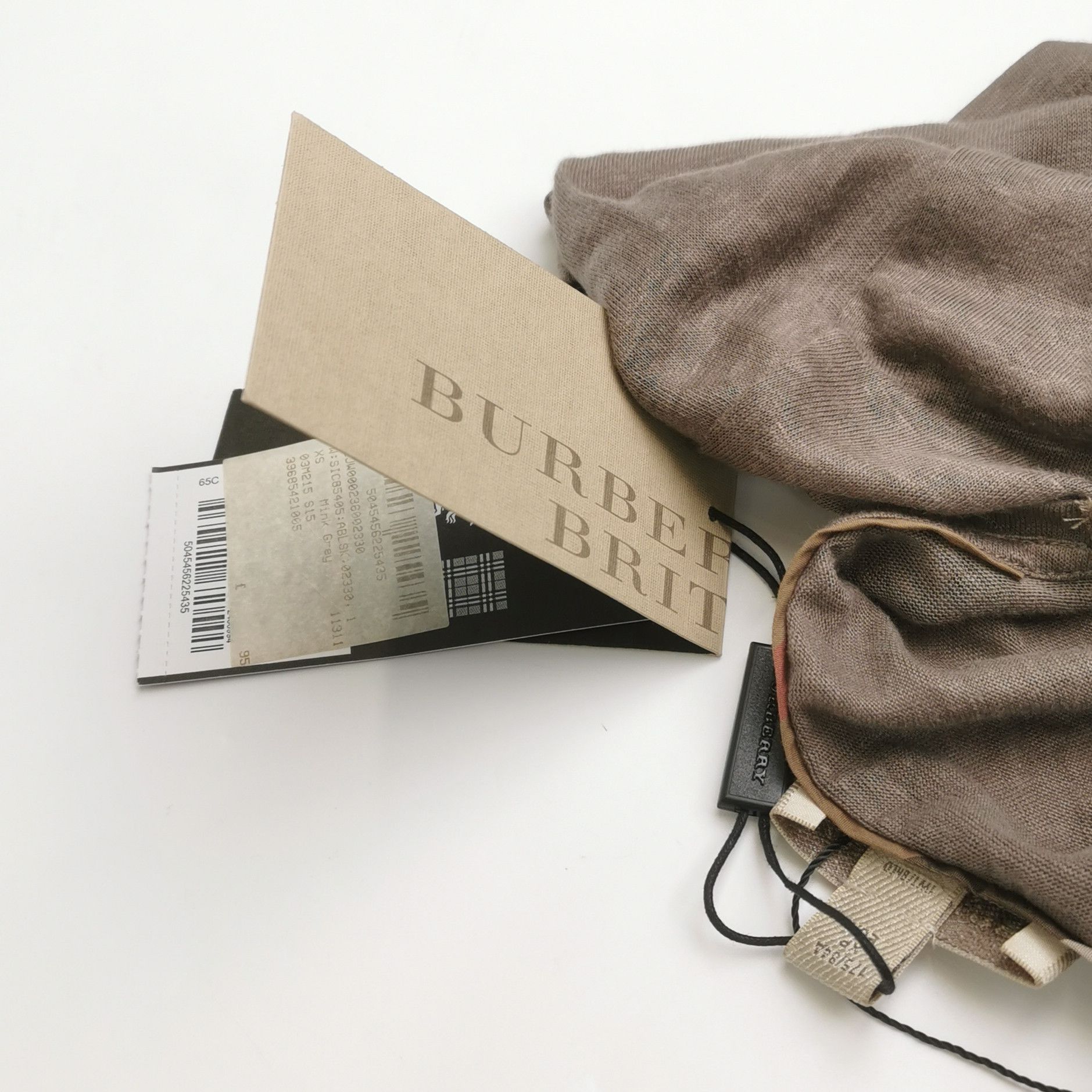 Burberry Burberry Brit Linen Short Sleeve T-shirt 0079 Size US XS / EU 42 / 0 - 4 Thumbnail