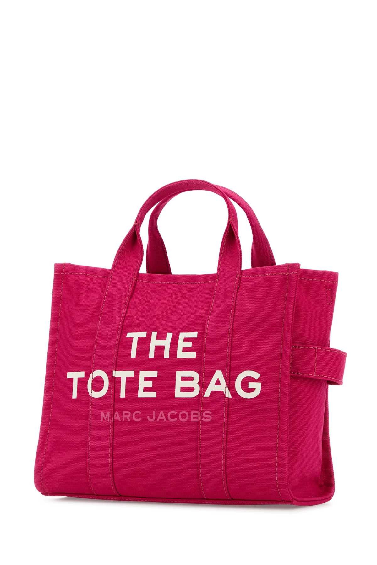 Marc Jacobs Fuchsia Canvas Medium The Tote Bag Handbag Size ONE SIZE - 2 Thumbnail