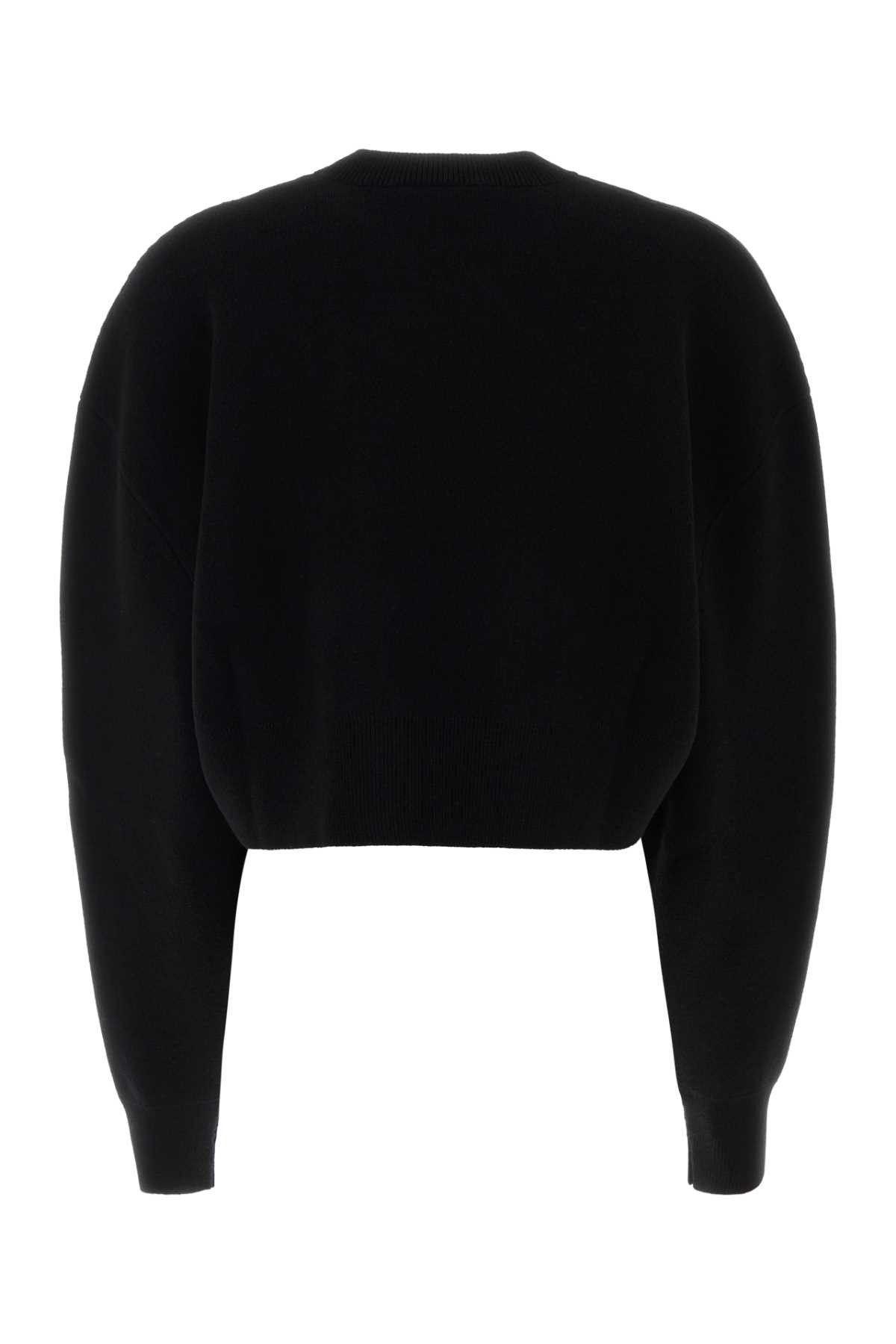Tom Ford Black Wool Blend Oversize Sweater Size S / US 4 / IT 40 - 2 Thumbnail