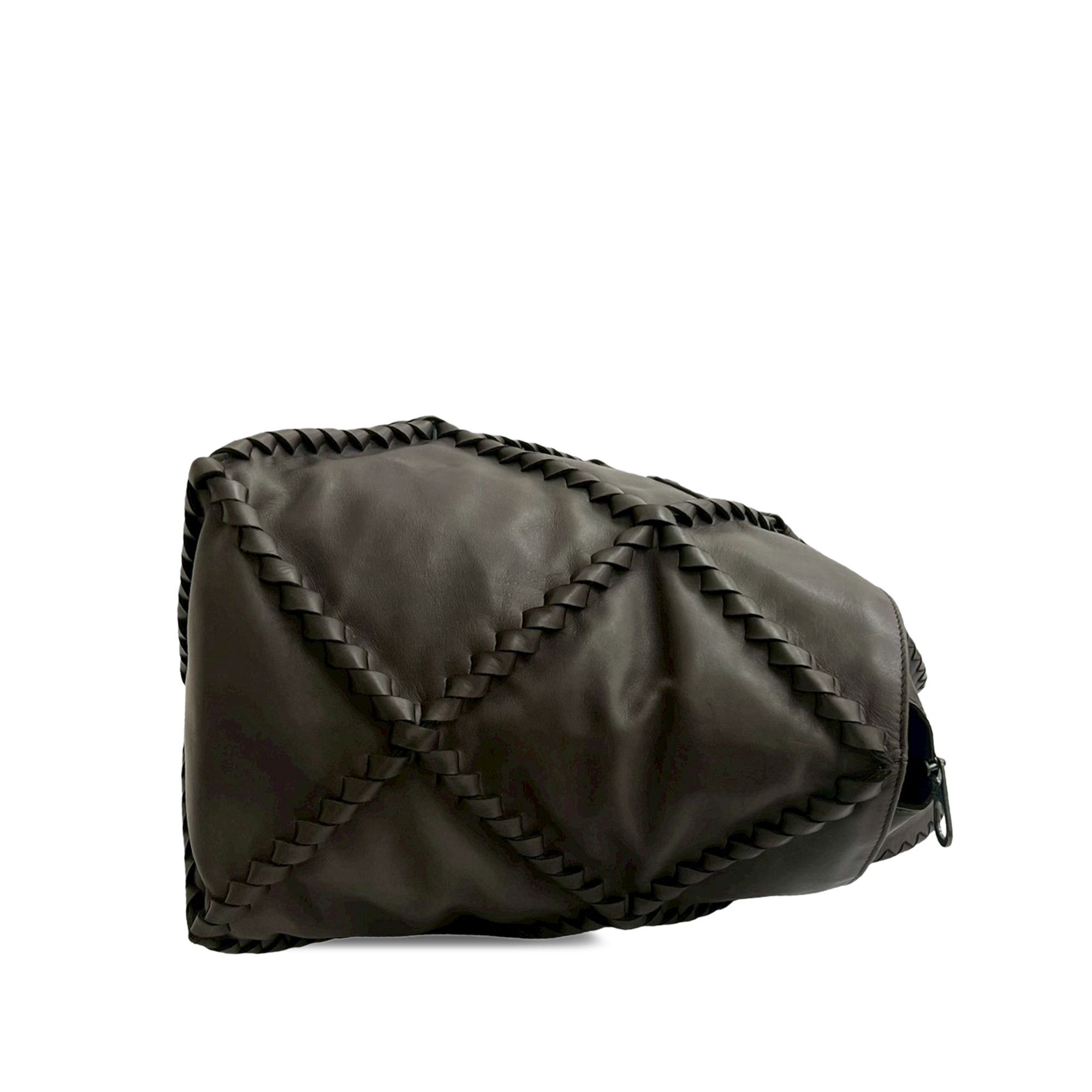 Bottega Veneta Bottega Veneta Nappa Diamond Intrecciato Tote Size ONE SIZE - 4 Thumbnail