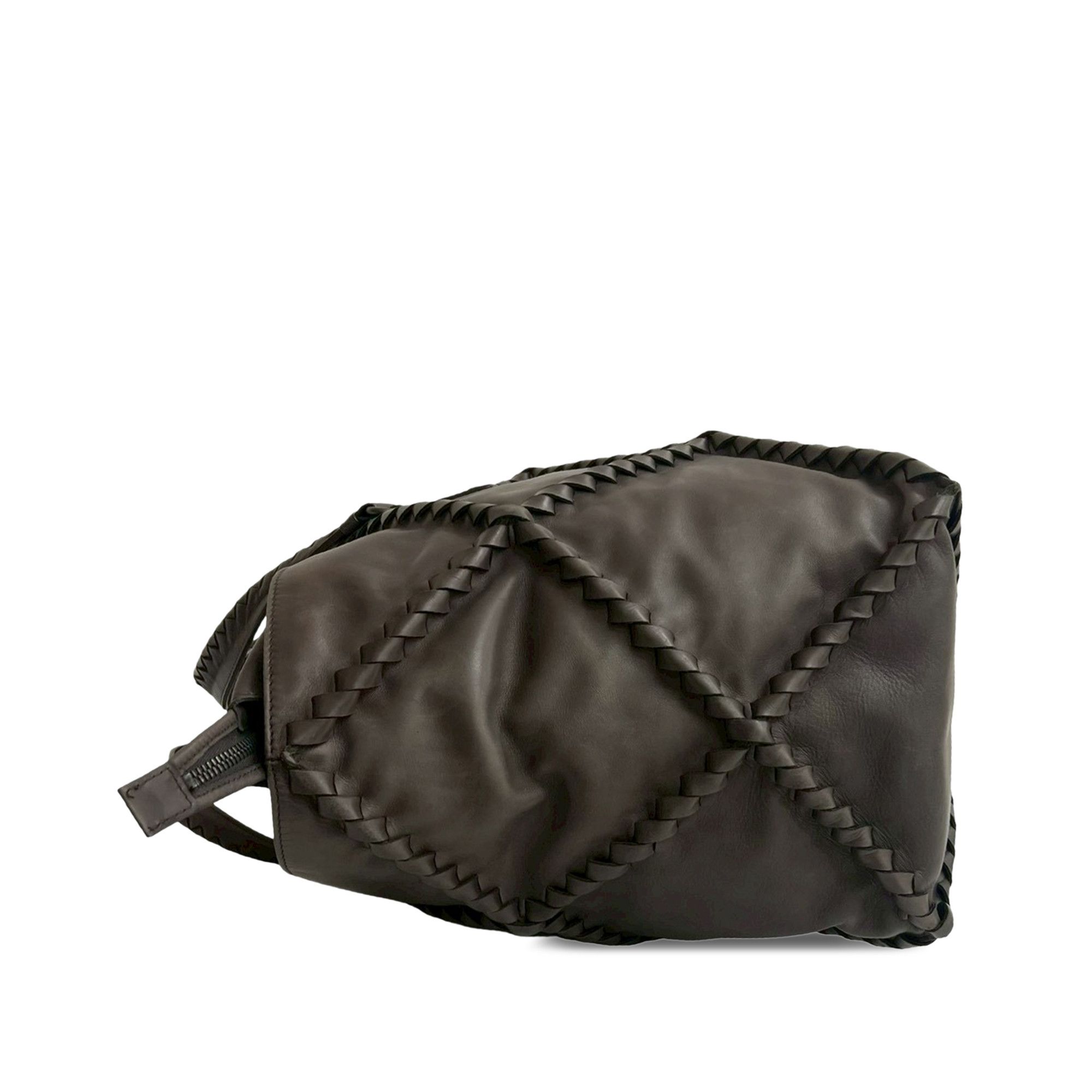 Bottega Veneta Bottega Veneta Nappa Diamond Intrecciato Tote Size ONE SIZE - 3 Thumbnail