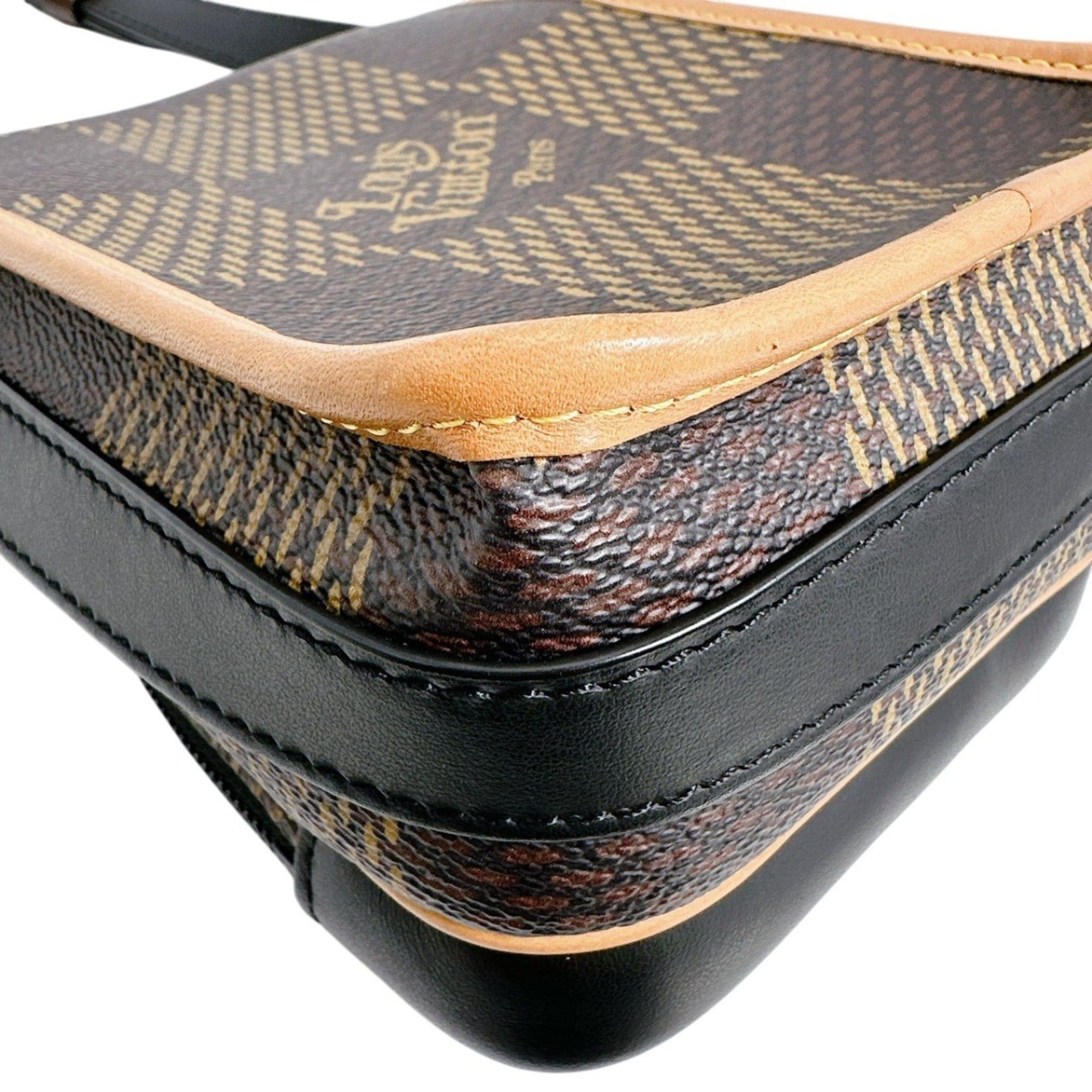 Louis Vuitton Louis Vuitton Amazon Messenger Bag Damier Giant Geant Canvas N40357 Brown Size ONE SIZE - 9 Thumbnail