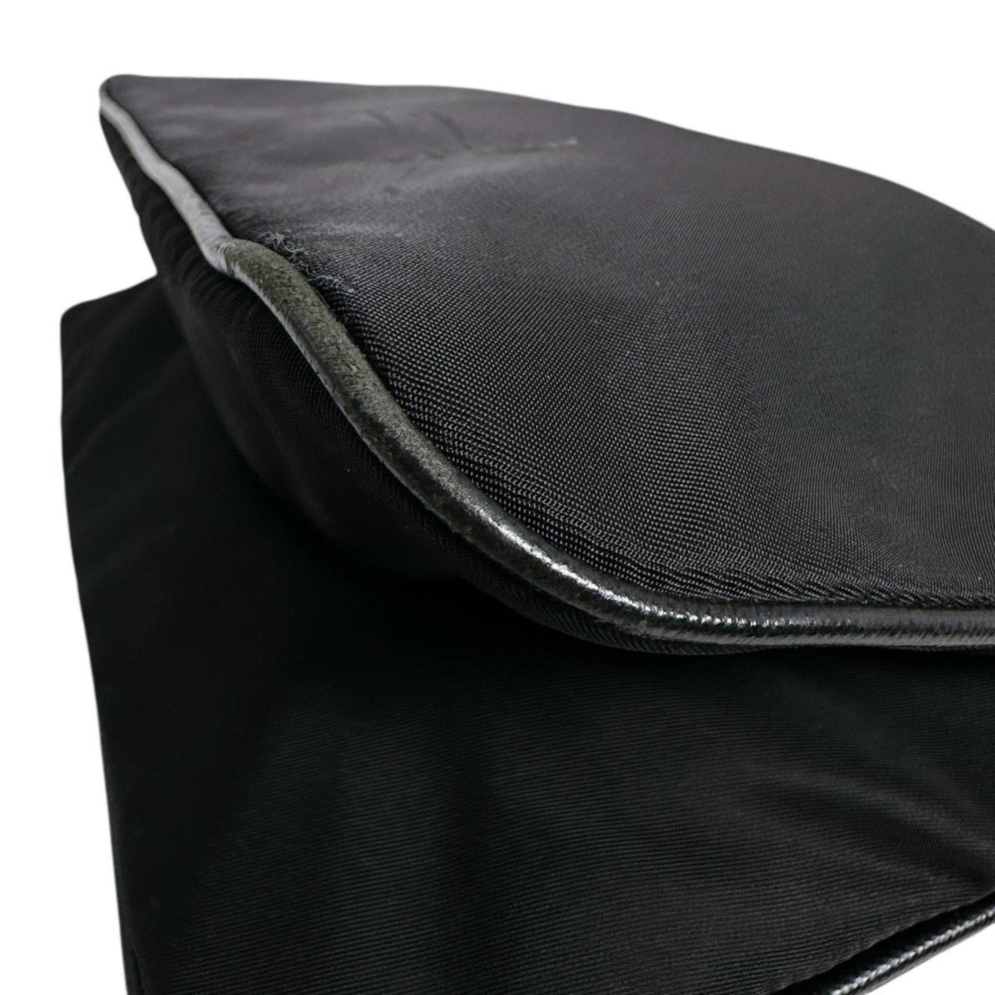 Prada Prada shoulder bag, body triangle logo, nylon, black Size ONE SIZE - 13 Thumbnail