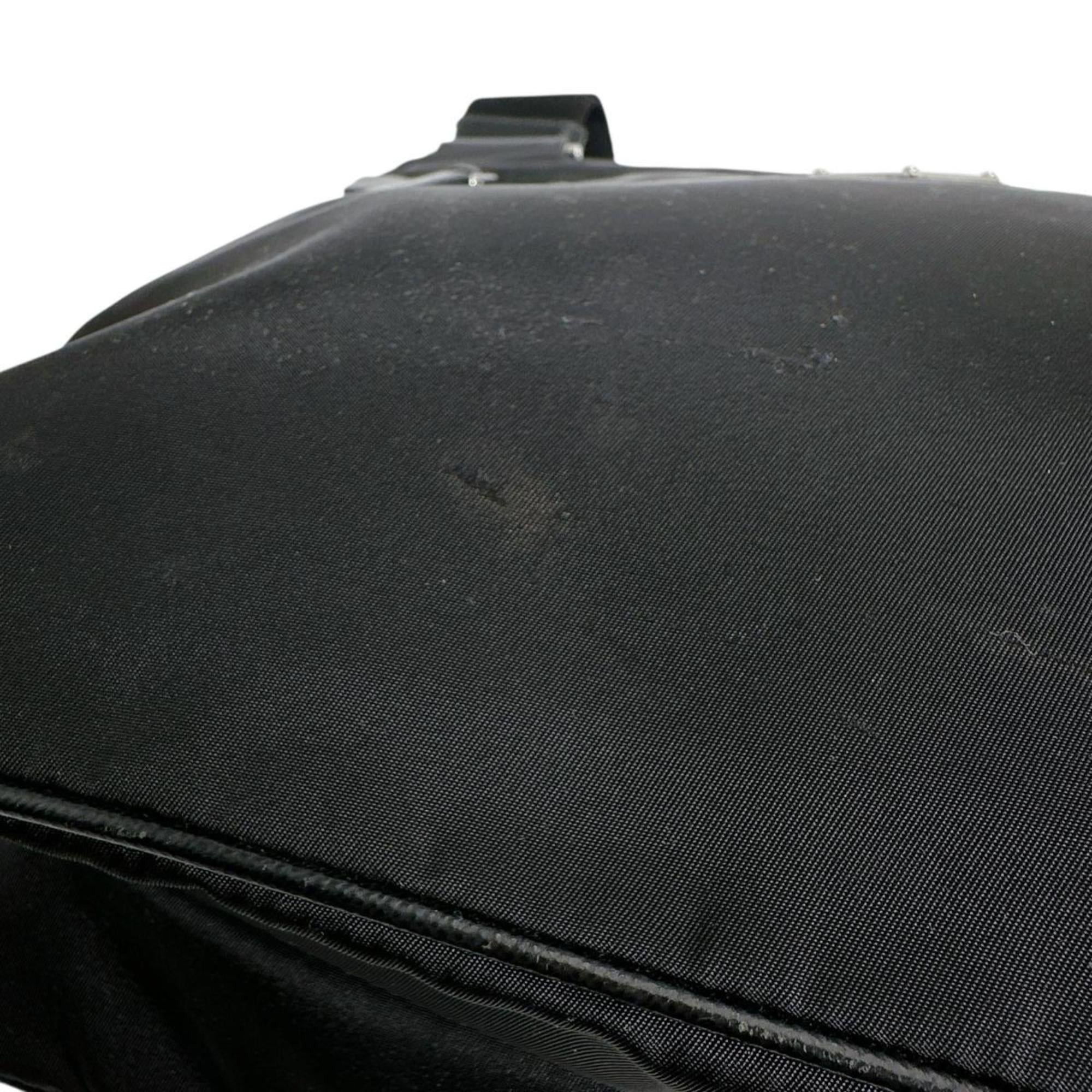 Prada Prada shoulder bag, body triangle logo, nylon, black Size ONE SIZE - 10 Thumbnail