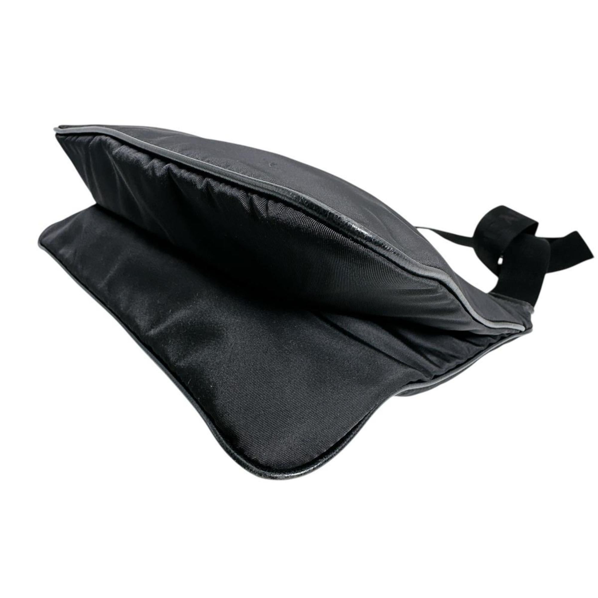 Prada Prada shoulder bag, body triangle logo, nylon, black Size ONE SIZE - 7 Thumbnail
