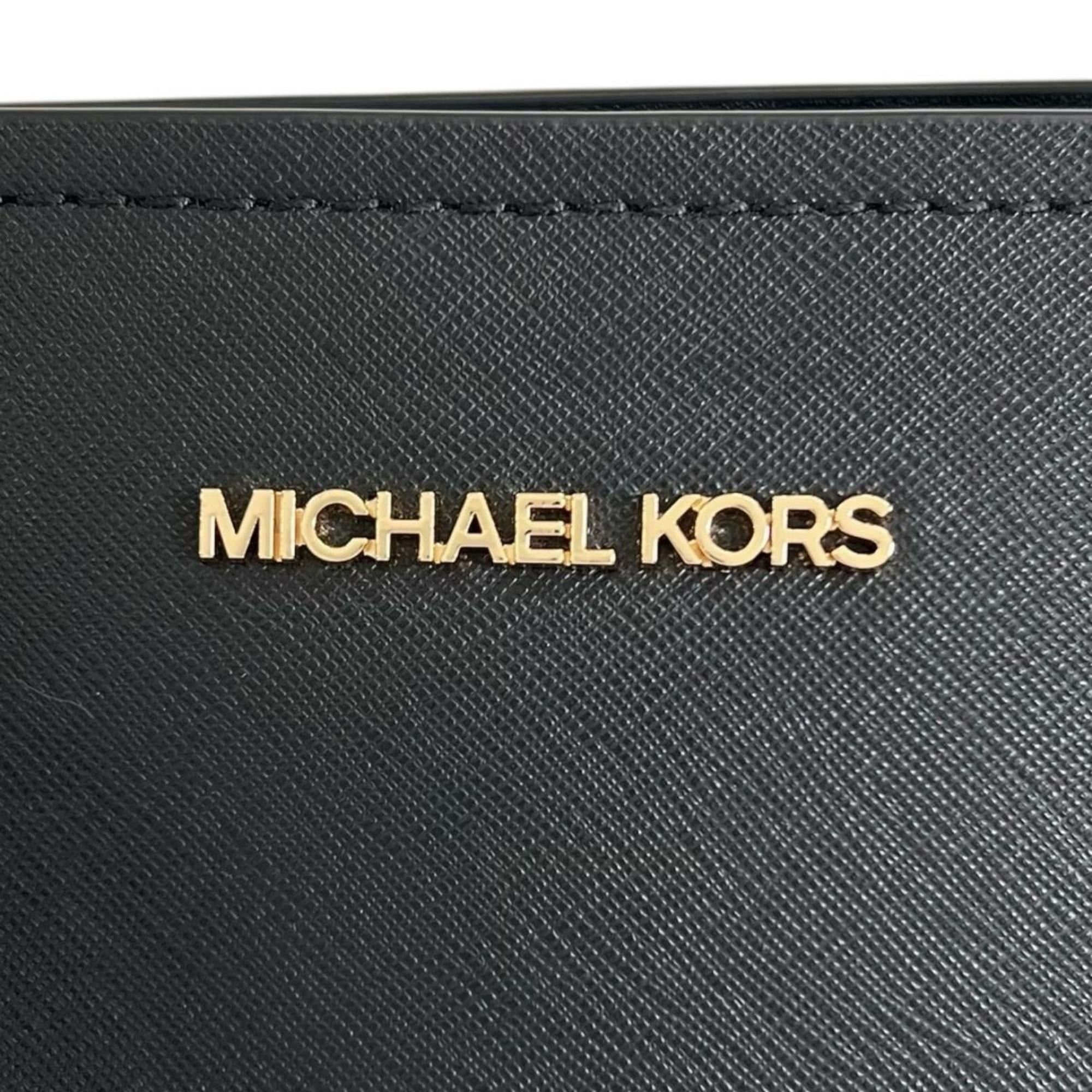 Michael Kors Michael Kors Handbag Satchel Shoulder Bag Leather 35T0GWXS3L Black Size ONE SIZE - 14 Thumbnail