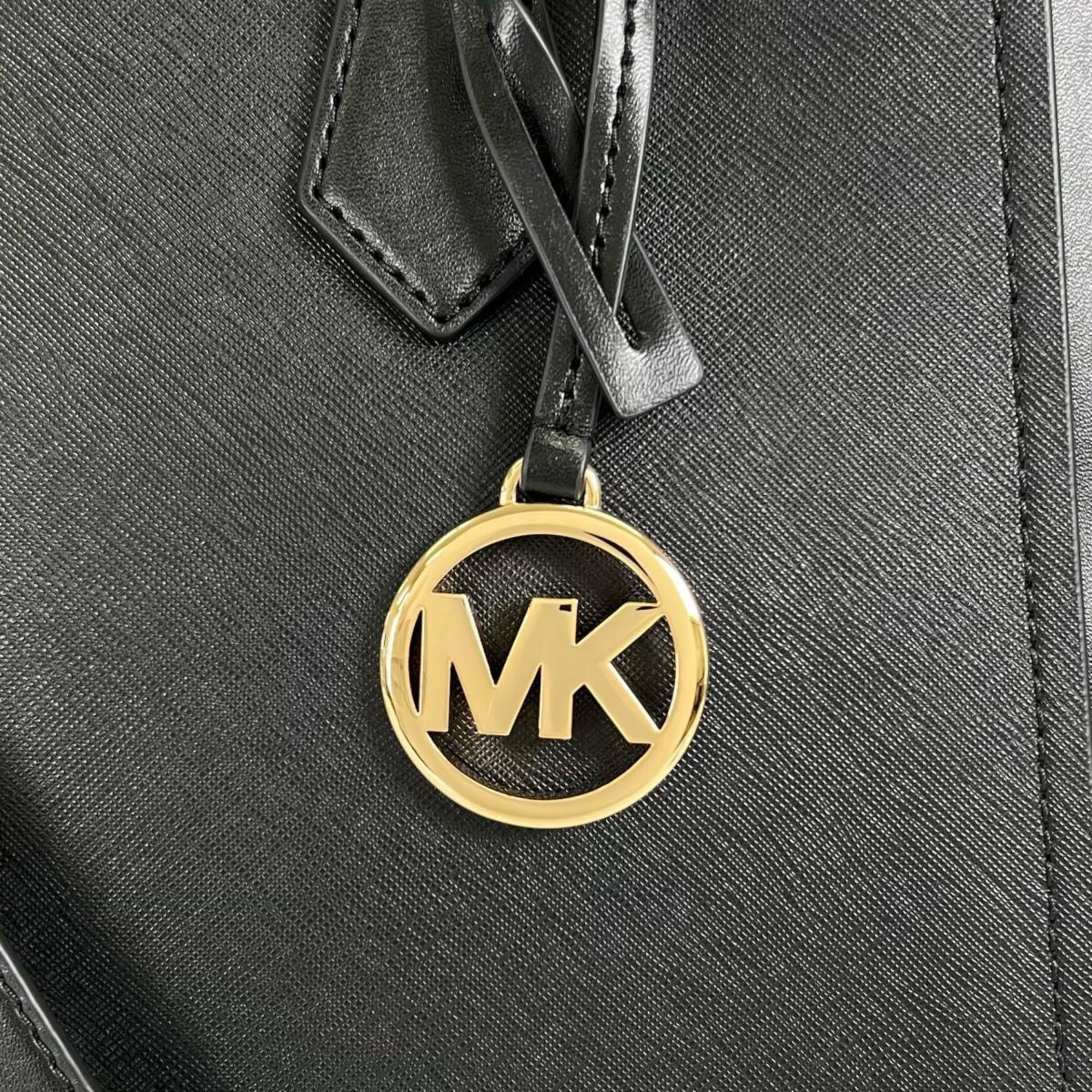 Michael Kors Michael Kors Handbag Satchel Shoulder Bag Leather 35T0GWXS3L Black Size ONE SIZE - 13 Thumbnail