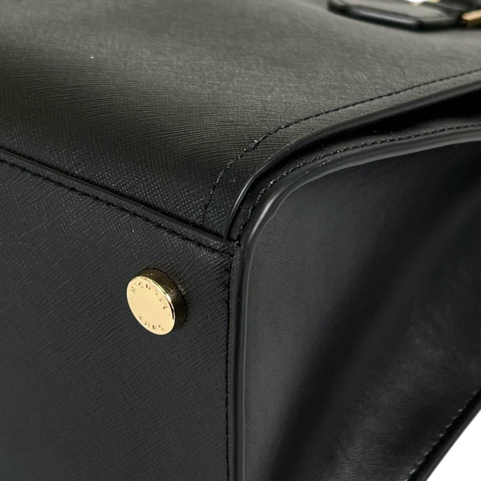 Michael Kors Michael Kors Handbag Satchel Shoulder Bag Leather 35T0GWXS3L Black Size ONE SIZE - 8 Thumbnail