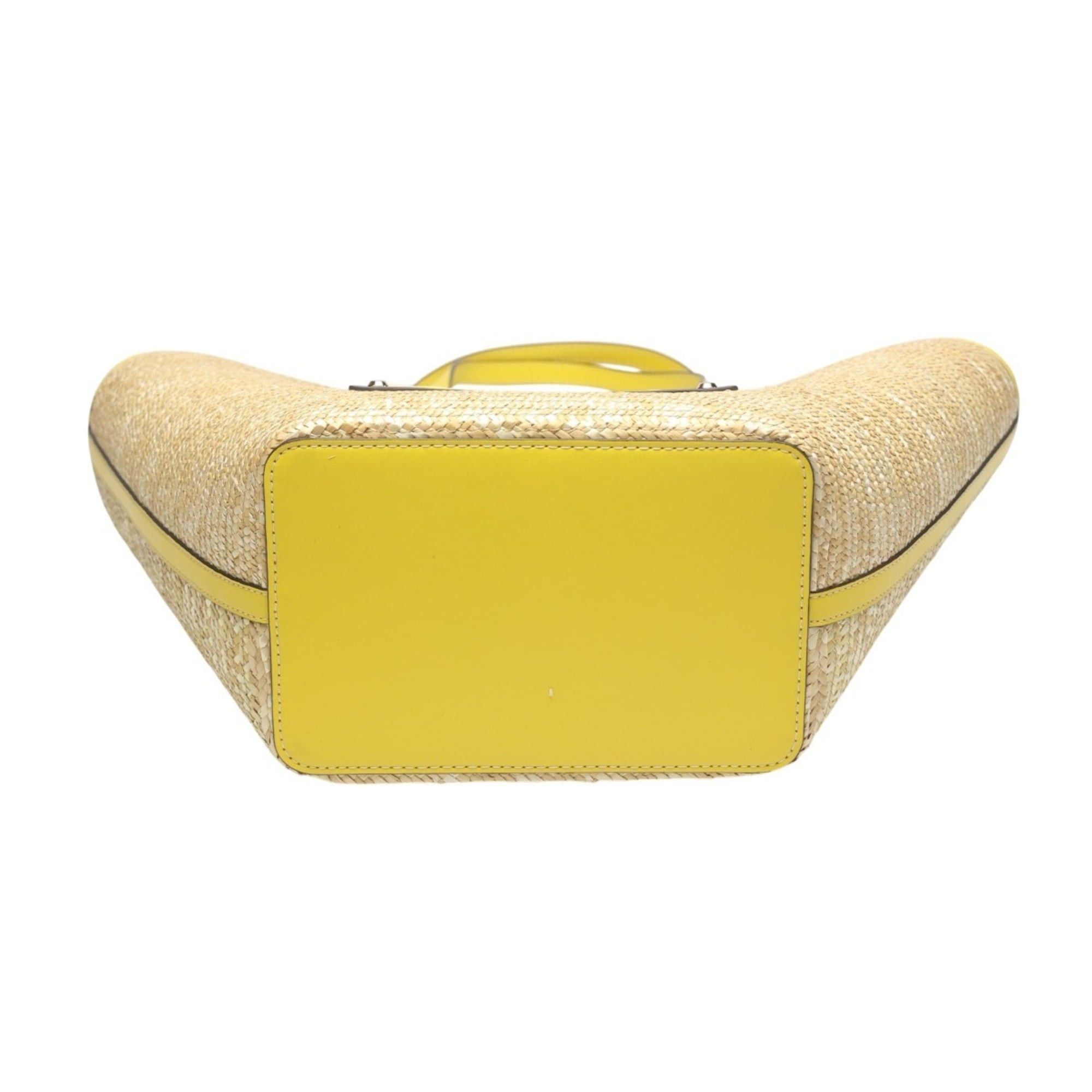 Michael Kors Michael Kors straw basket bag in yellow Size ONE SIZE - 6 Thumbnail