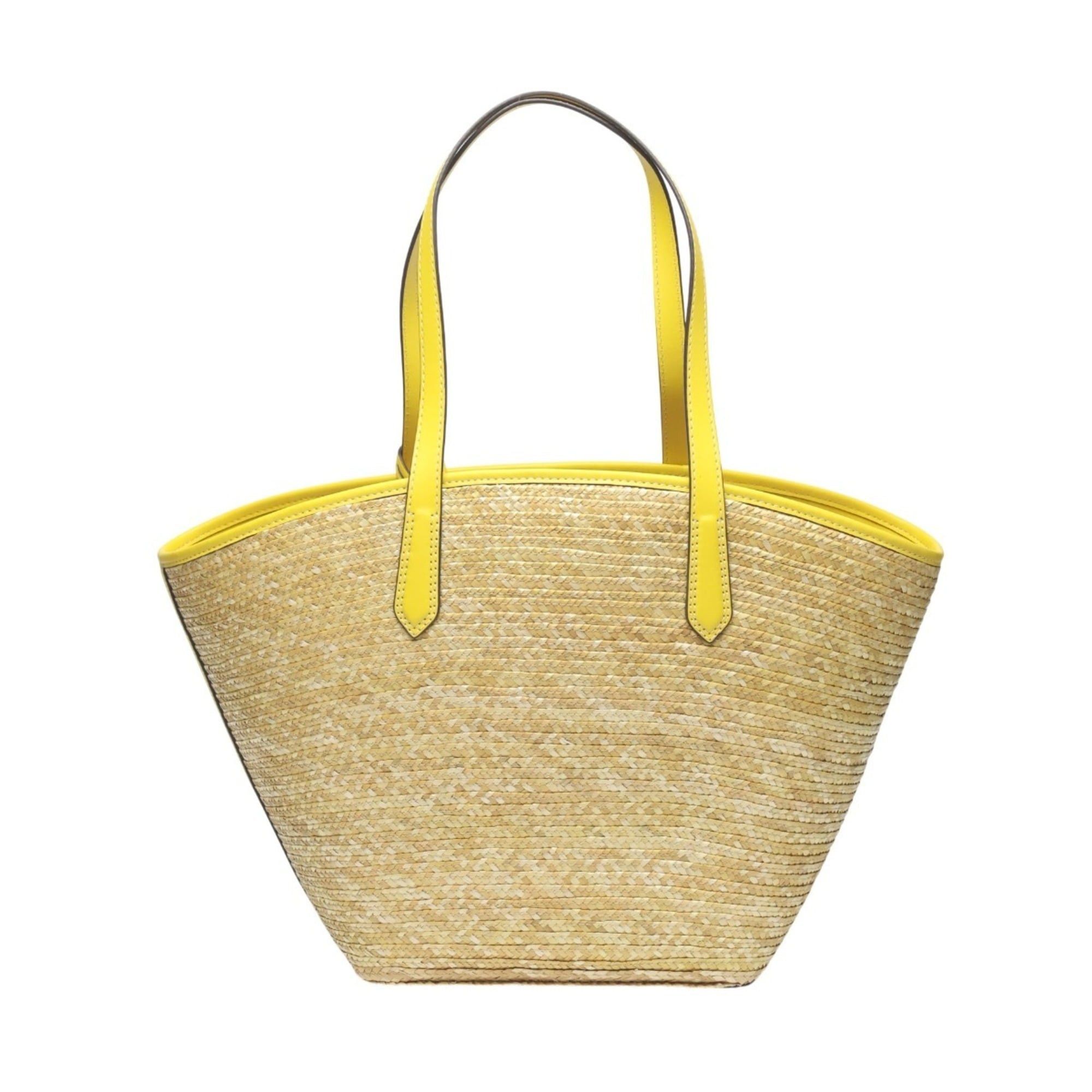 Michael Kors Michael Kors straw basket bag in yellow Size ONE SIZE - 3 Thumbnail