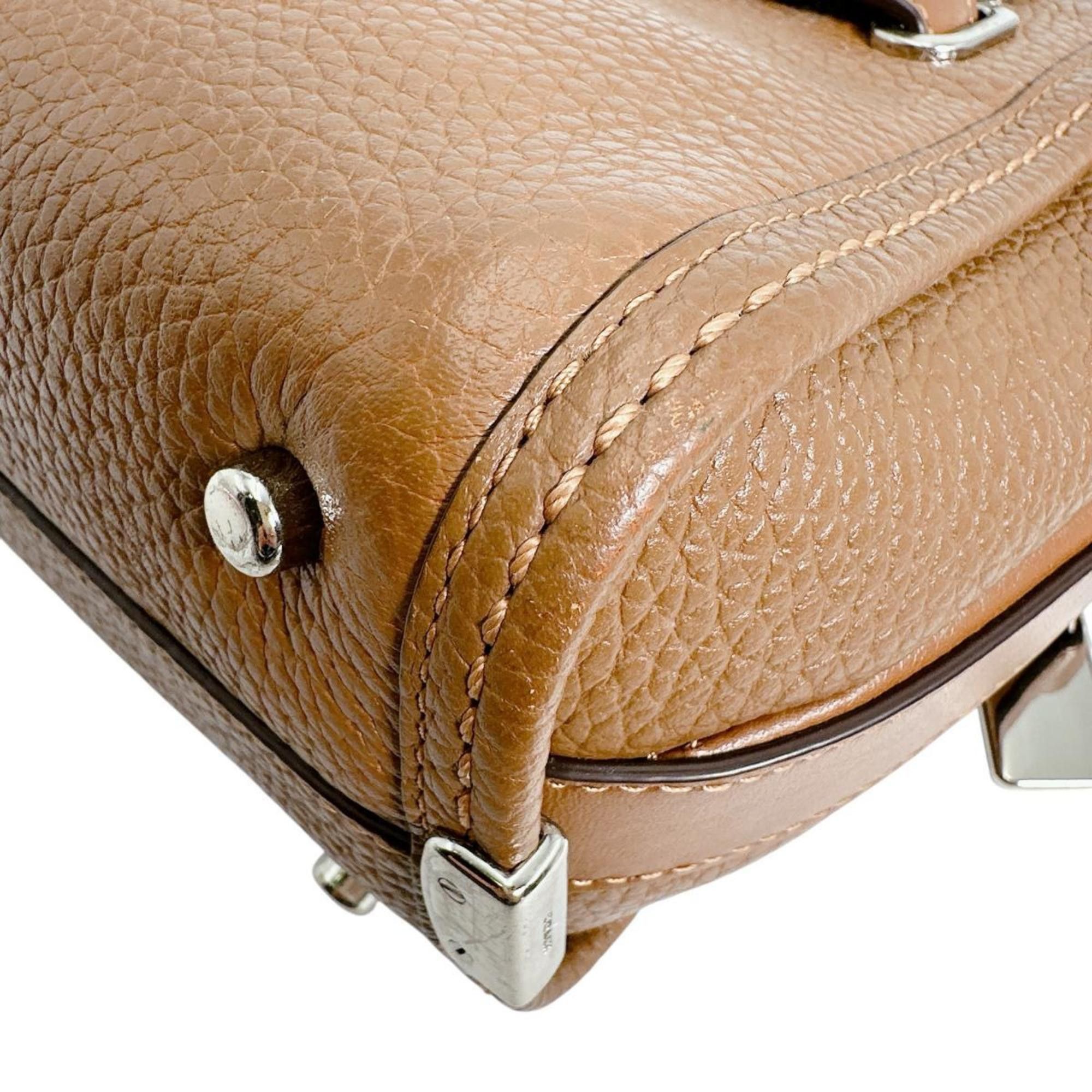 Coach Coach Swagger 21 Leather Carryall Tote Bag, Brown, 37444 Size ONE SIZE - 5 Thumbnail
