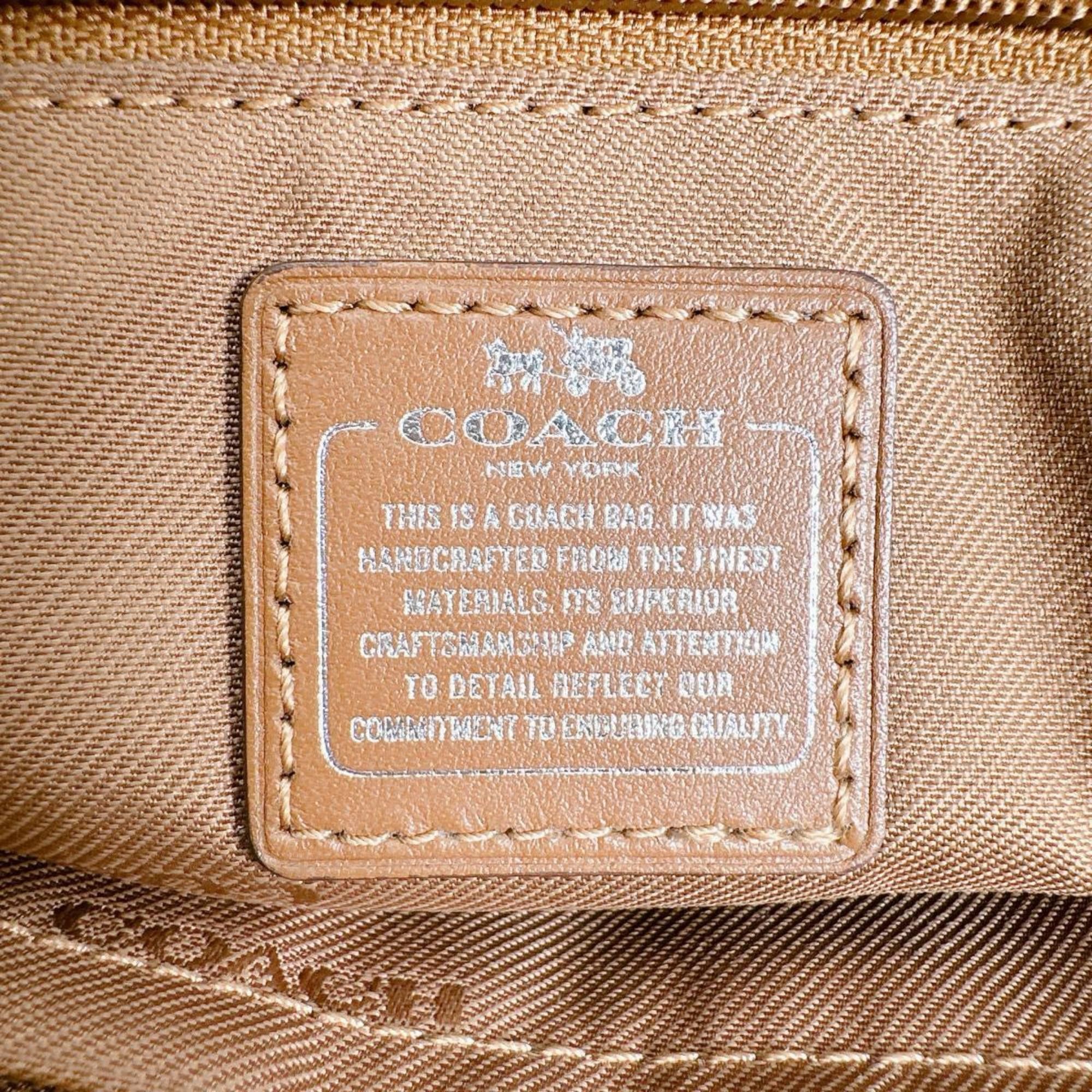 Coach Coach Swagger 21 Leather Carryall Tote Bag, Brown, 37444 Size ONE SIZE - 20 Thumbnail
