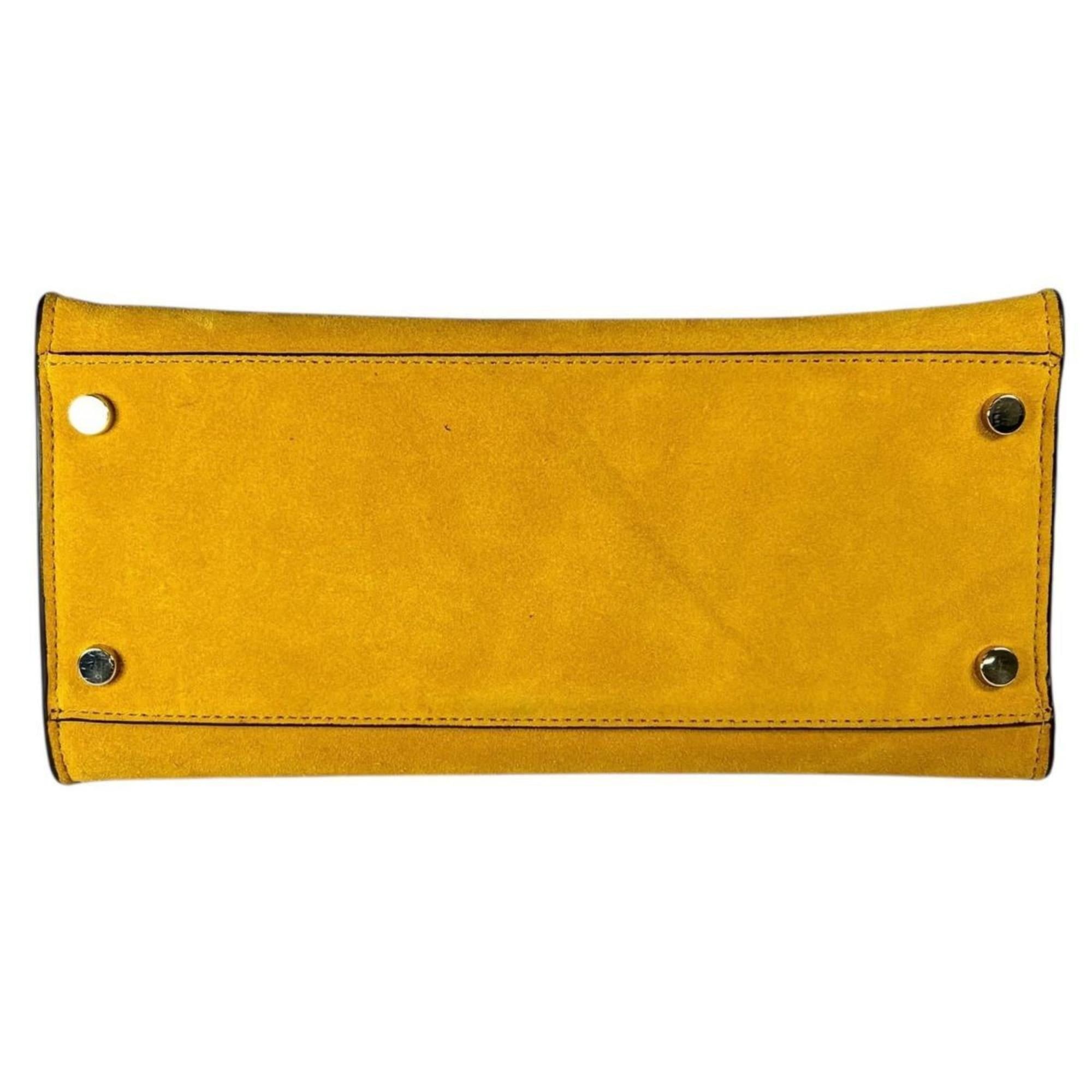 Kate Spade Kate Spade Sam Suede Shoulder Bag in Yellow Size ONE SIZE - 4 Thumbnail