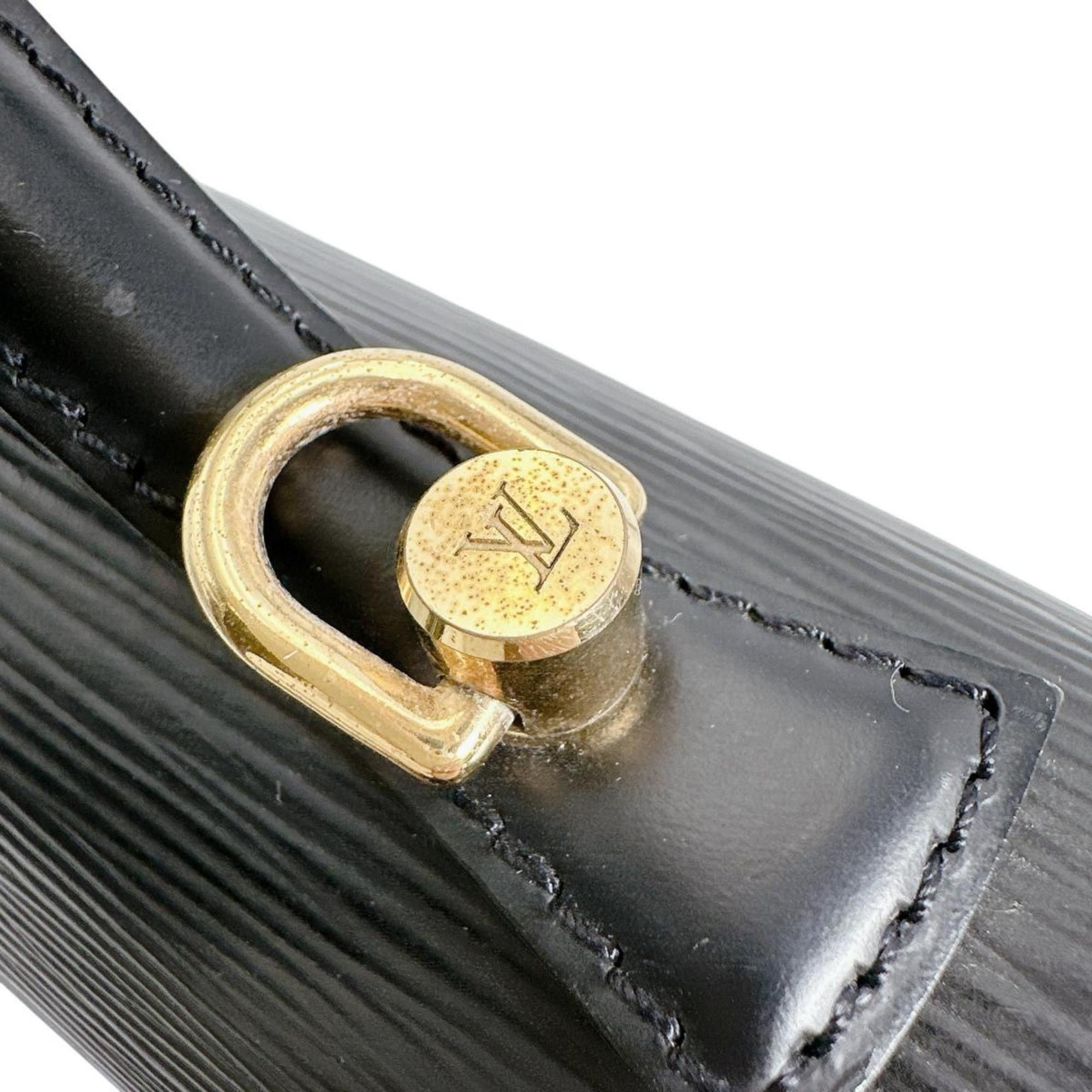 Louis Vuitton Louis Vuitton Monceau Epi Leather Shoulder Bag M52792 Black Size ONE SIZE - 15 Thumbnail