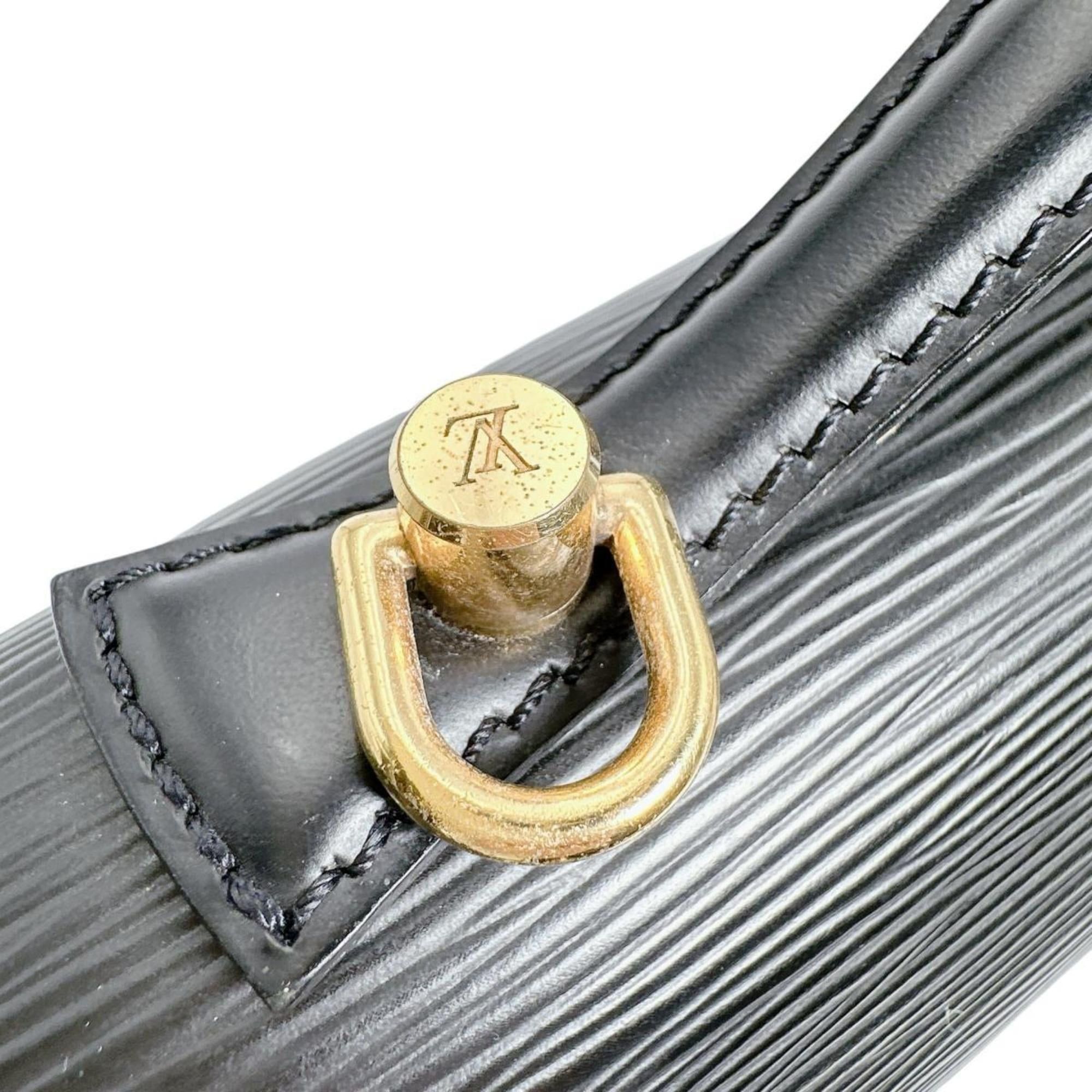 Louis Vuitton Louis Vuitton Monceau Epi Leather Shoulder Bag M52792 Black Size ONE SIZE - 16 Thumbnail