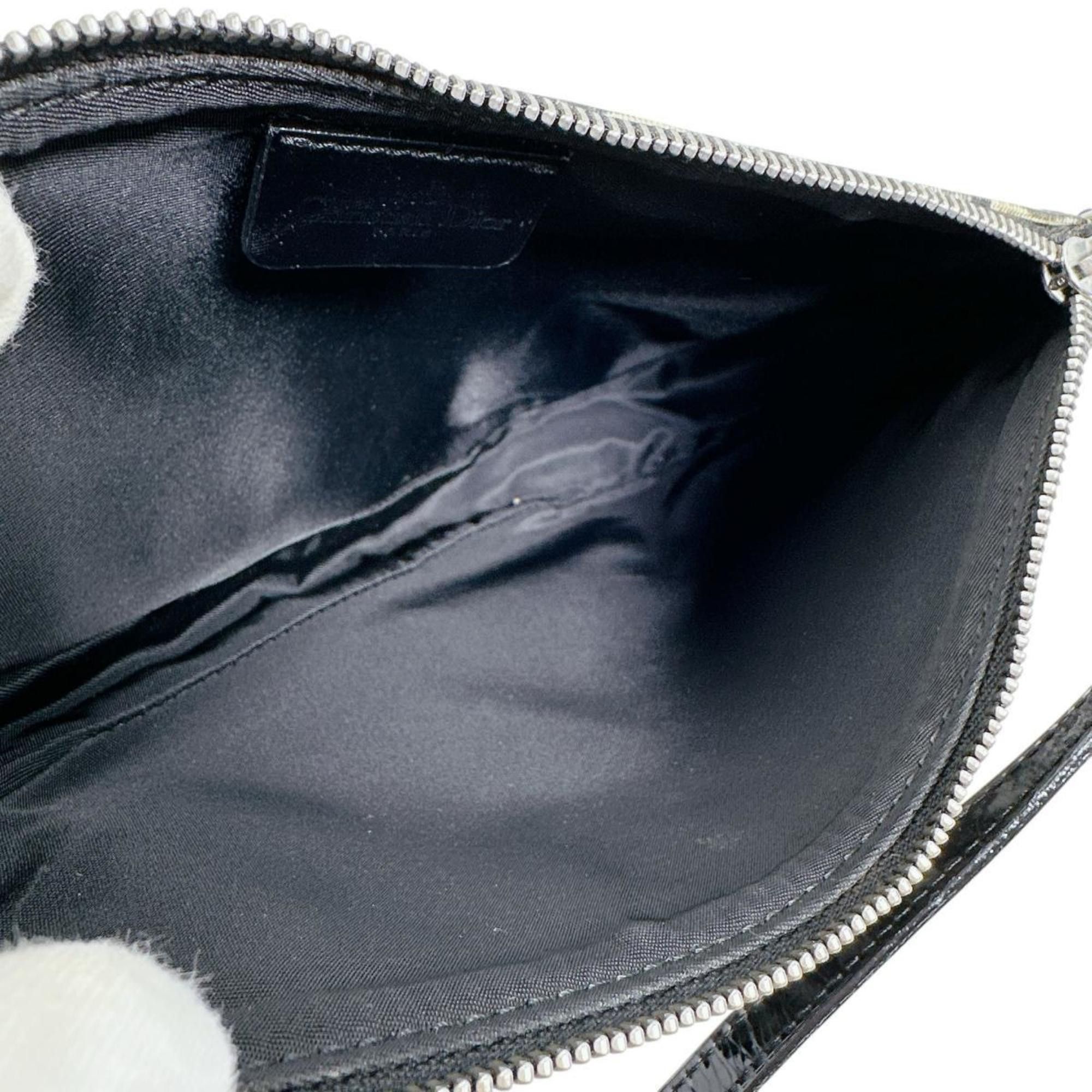 Dior Christian Dior Trotter Saddle Bag Accessory Pouch Black Size ONE SIZE - 10 Thumbnail