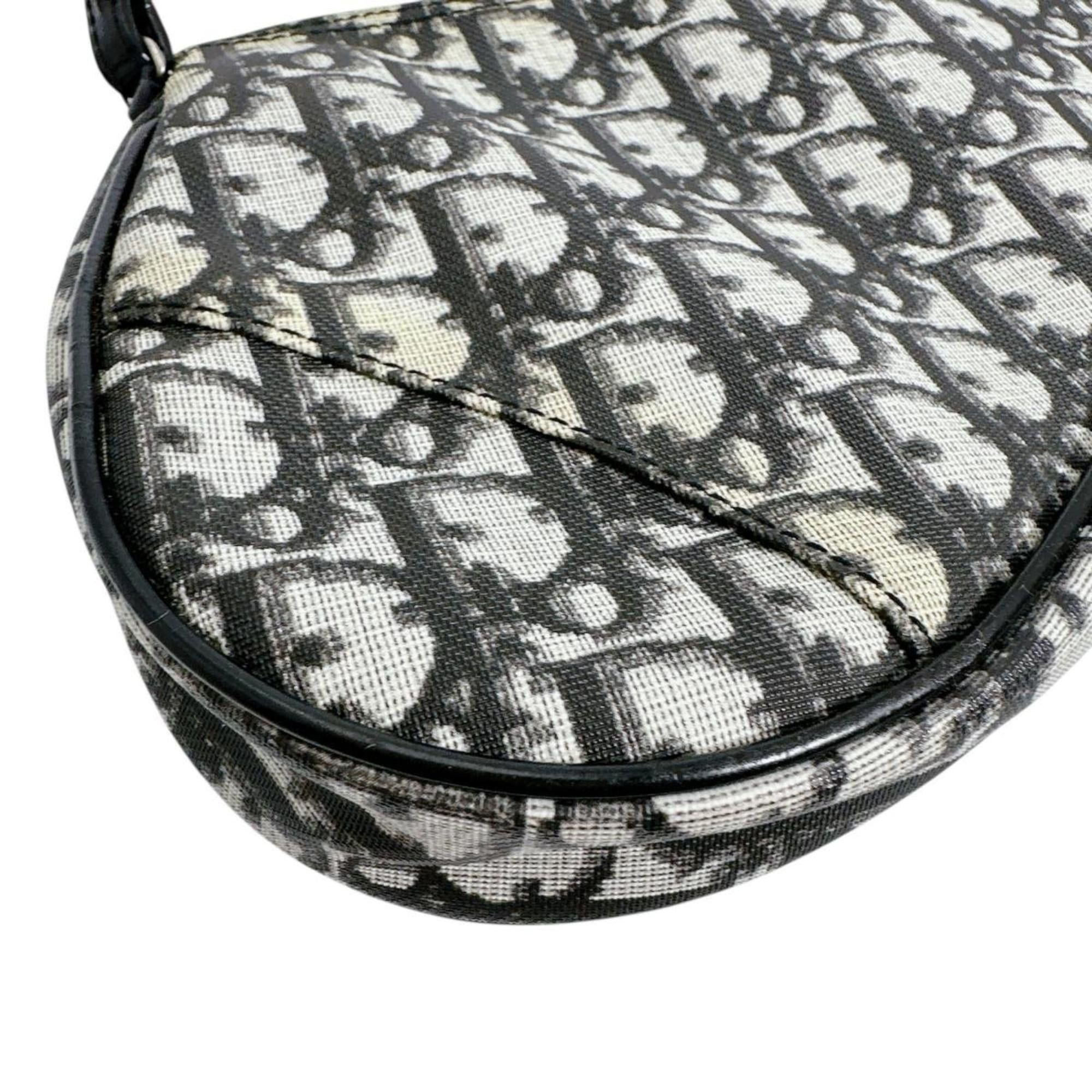 Dior Christian Dior Trotter Saddle Bag Accessory Pouch Black Size ONE SIZE - 7 Thumbnail