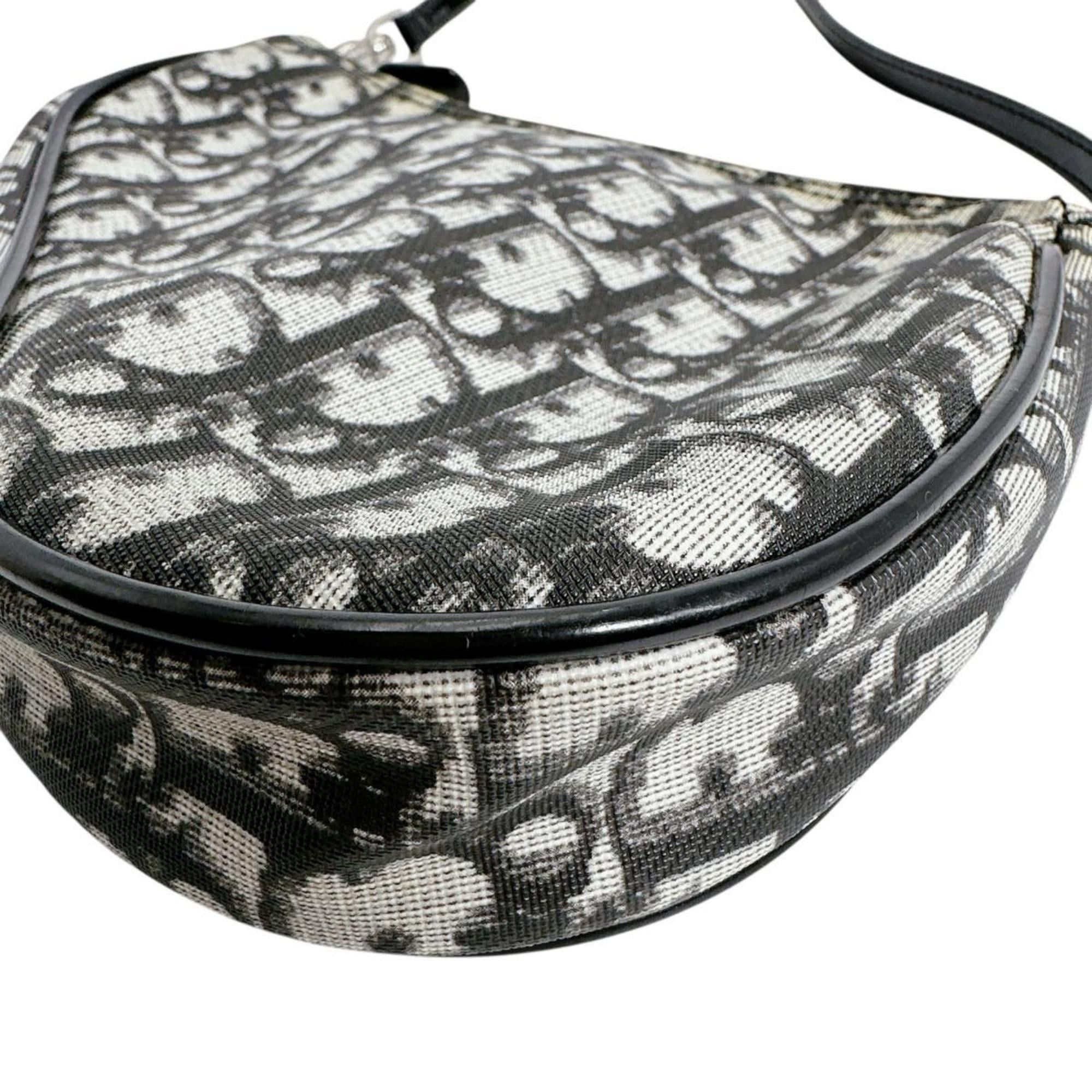 Dior Christian Dior Trotter Saddle Bag Accessory Pouch Black Size ONE SIZE - 5 Thumbnail