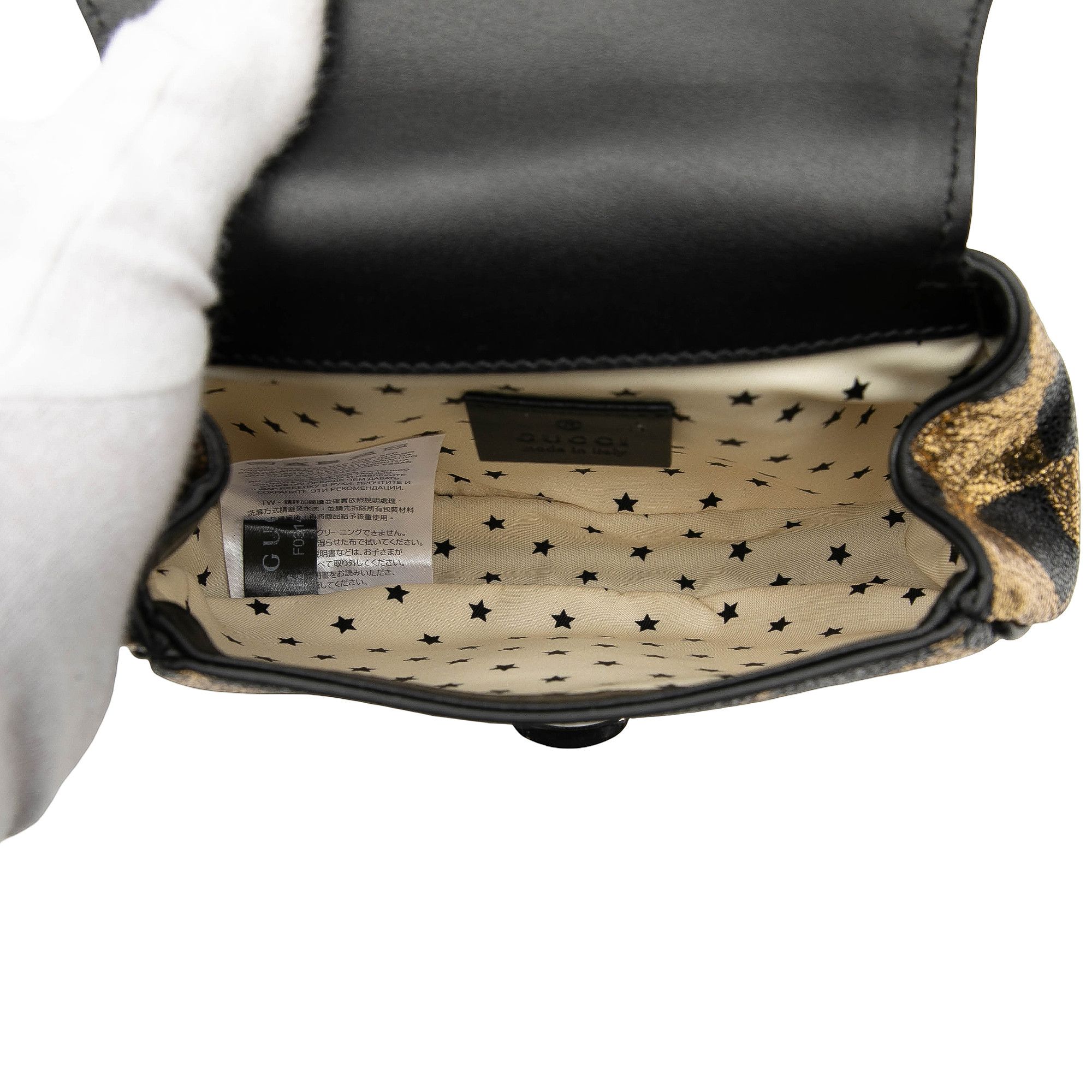 Gucci Gucci Metallic Calfskin Belt Bag Size ONE SIZE - 4 Thumbnail