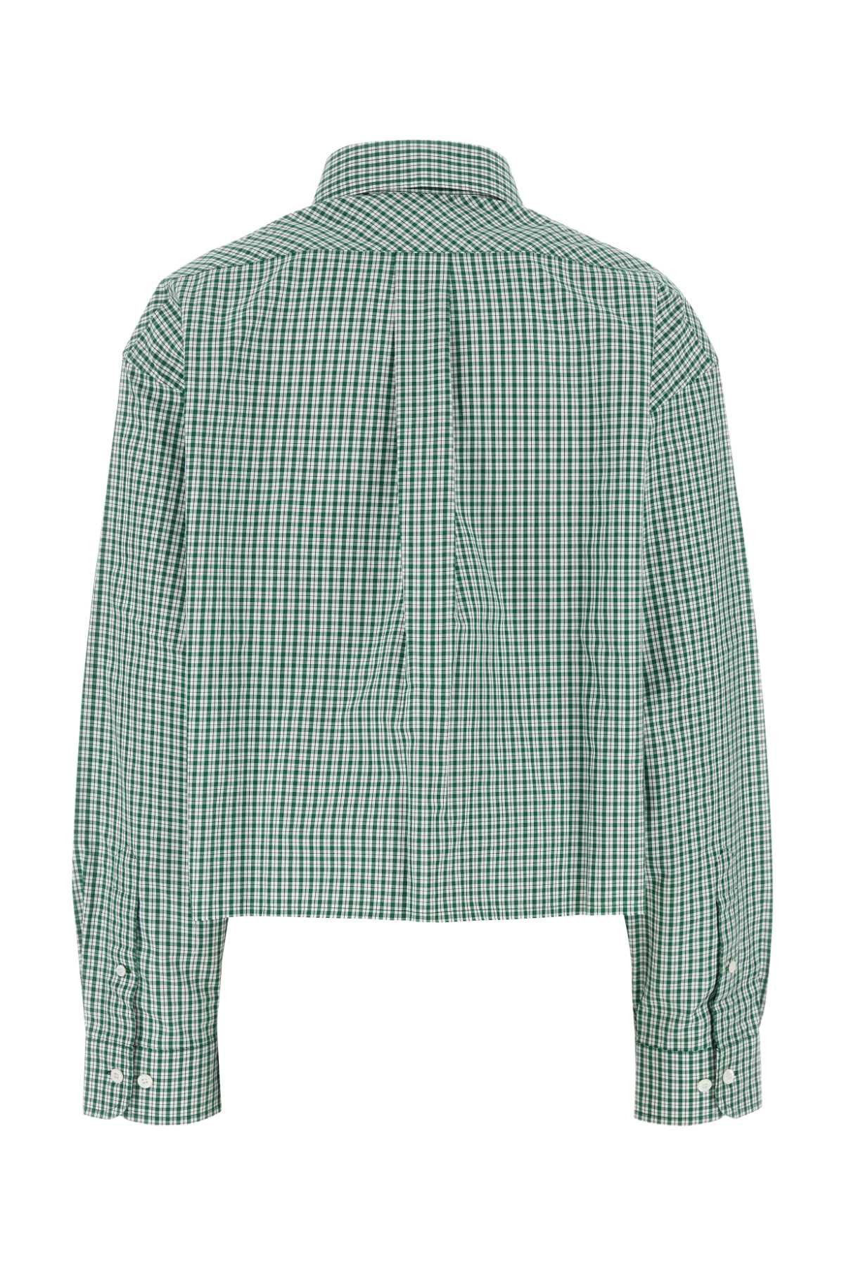 Miu Miu Embroidered Cotton Shirt Size M / US 6-8 / IT 42-44 - 2 Thumbnail