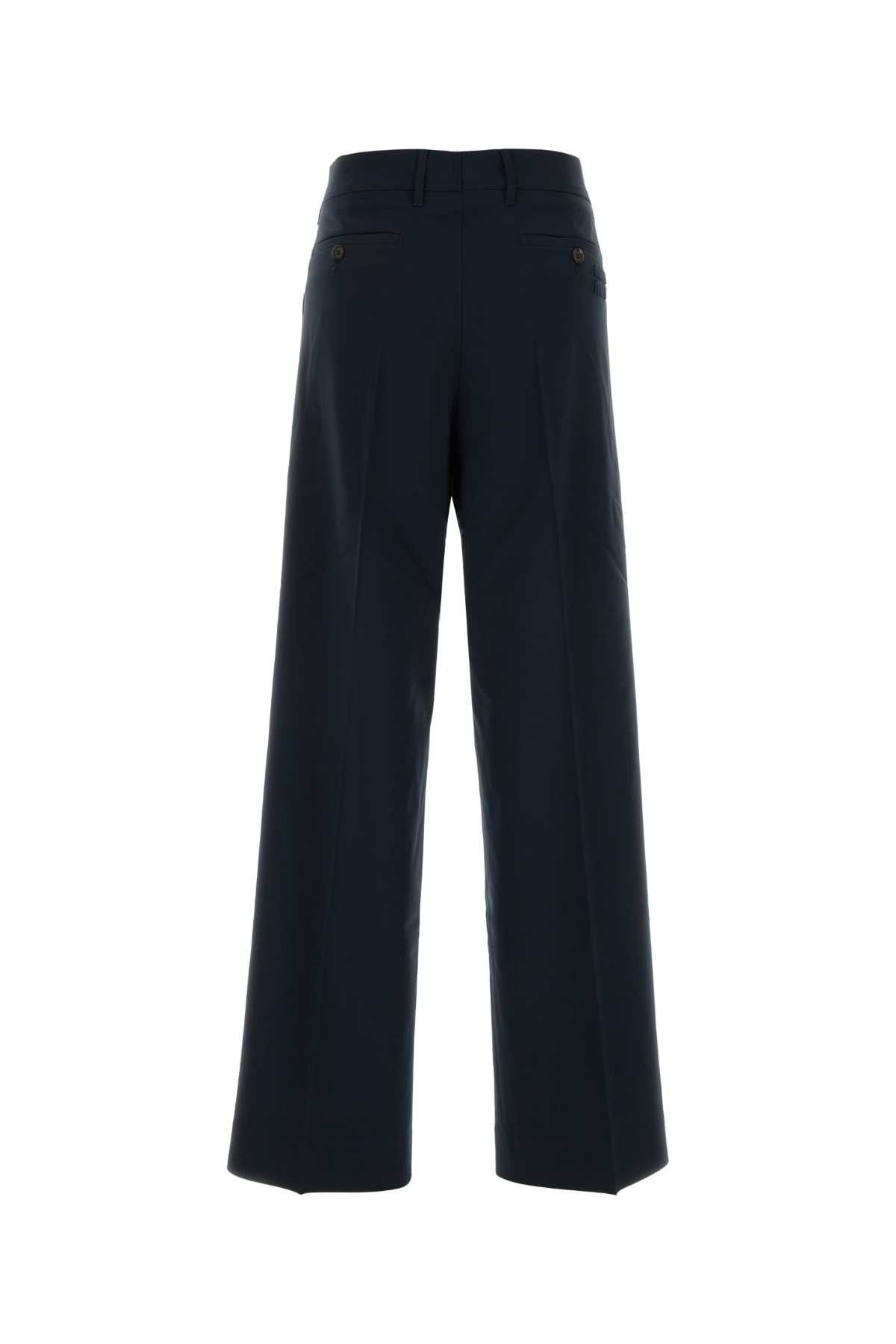 Miu Miu Blue Stretch Wool Pant Size 30" / US 8 / IT 44 - 2 Thumbnail