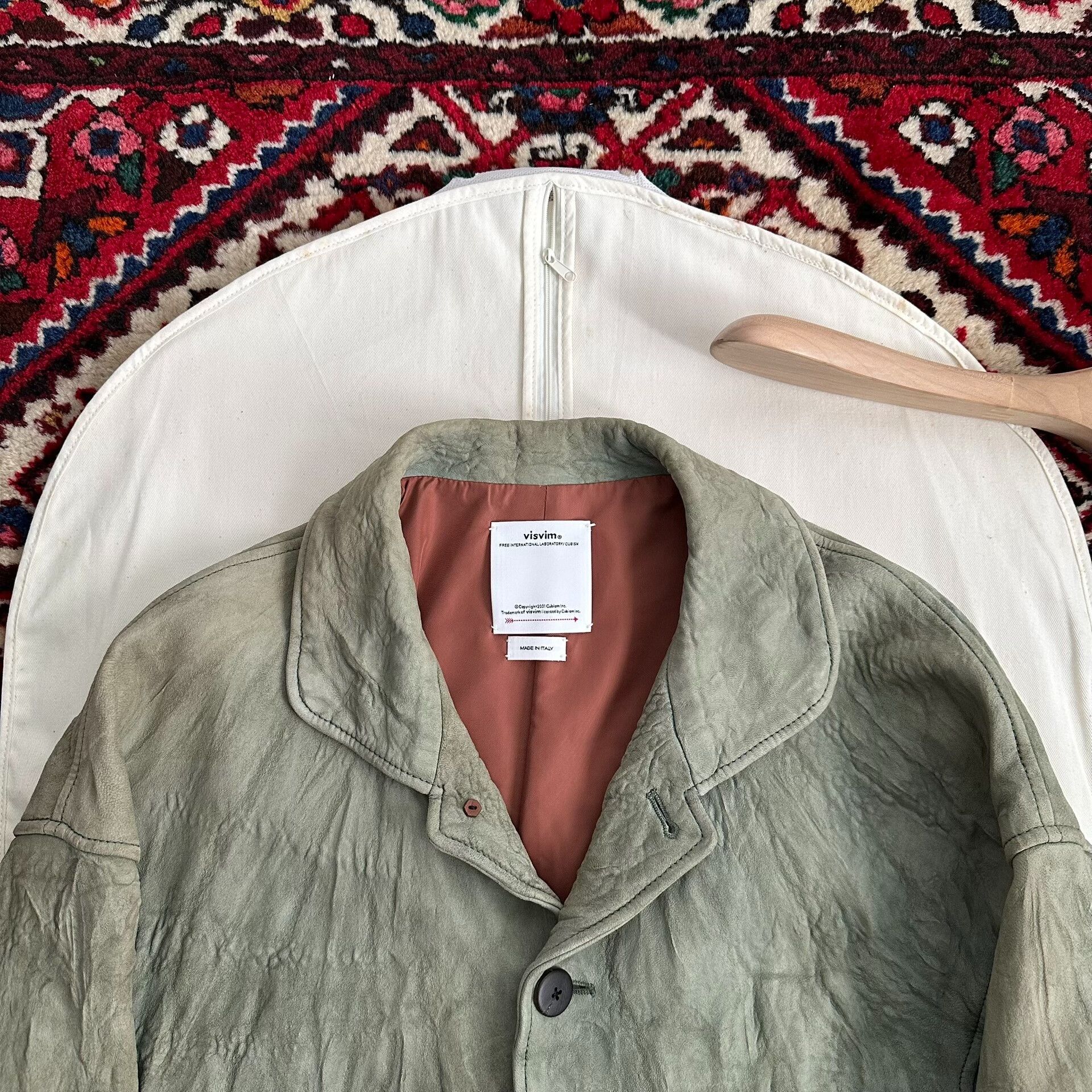 Visvim visvim dunlop leather jacket size 3 Size US L / EU 52-54 / 3 - 5 Thumbnail