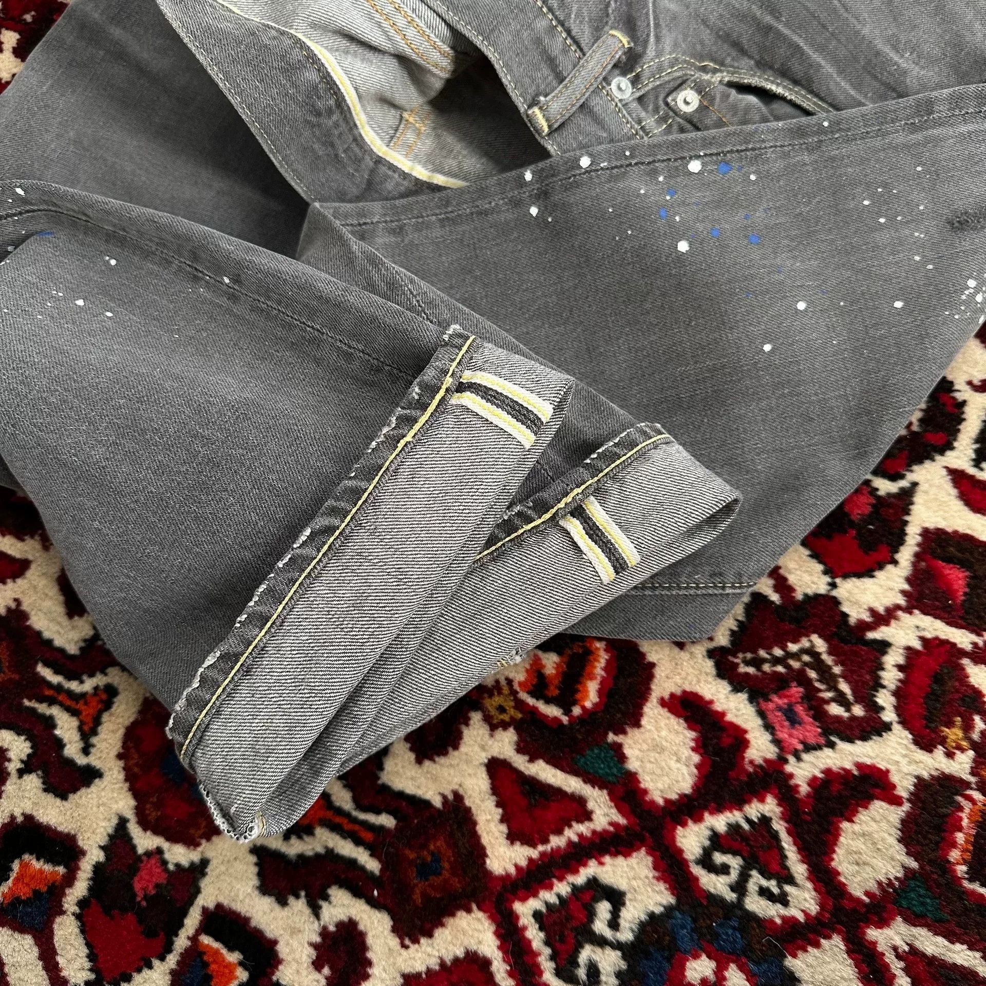 Visvim visvim 09aw fluxus denim pants size w32 l34 Size US 32 / EU 48 - 8 Thumbnail