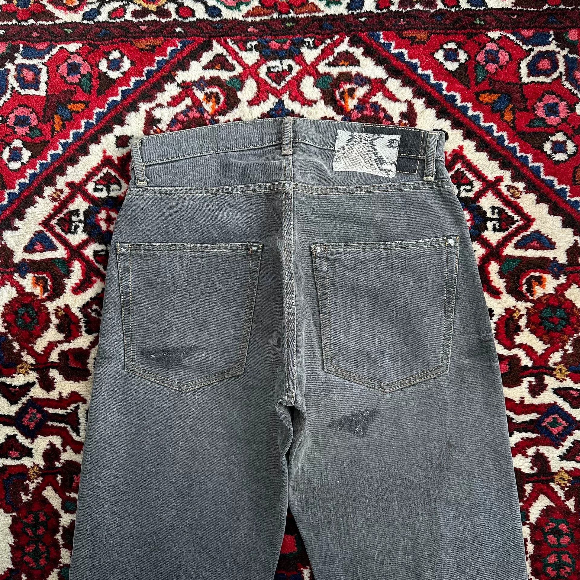 Visvim visvim 09aw fluxus denim pants size w32 l34 Size US 32 / EU 48 - 6 Thumbnail