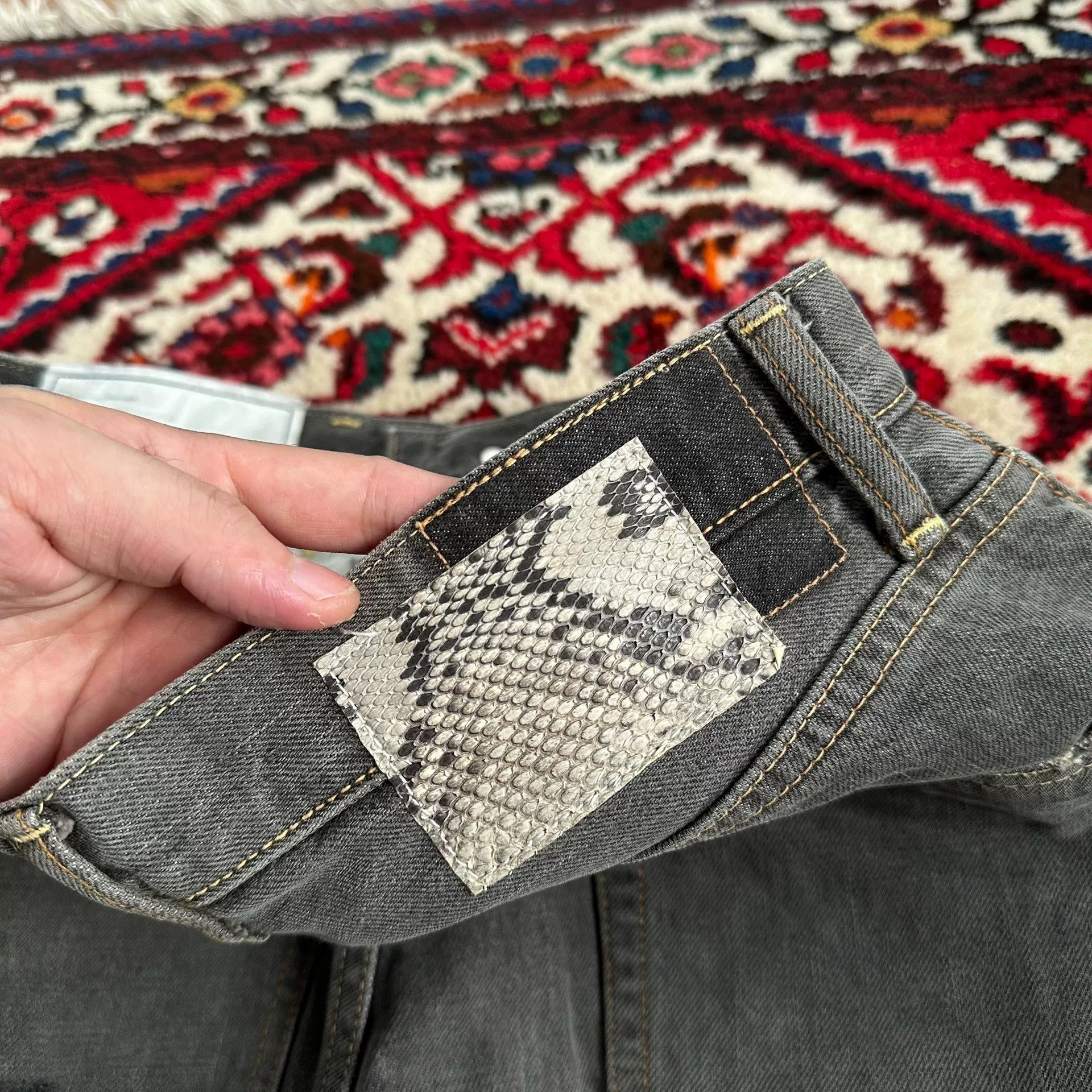 Visvim visvim 09aw fluxus denim pants size w32 l34 Size US 32 / EU 48 - 7 Thumbnail