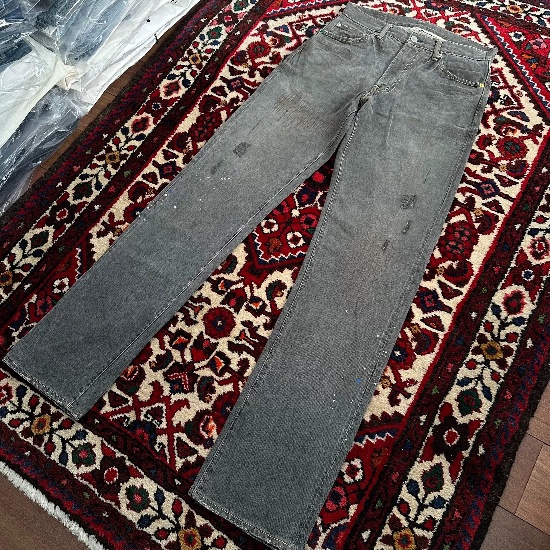 Visvim visvim 09aw fluxus denim pants size w32 l34 Size US 32 / EU 48 - 3 Thumbnail