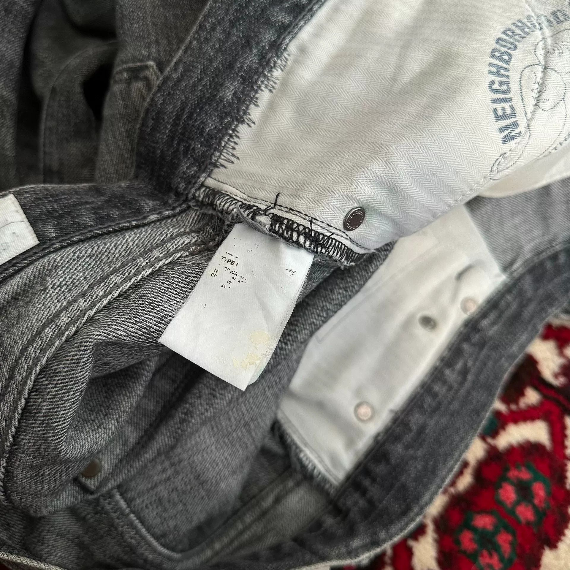 Neighborhood neighborhood rusted denim pants for men Size US 34 / EU 50 - 8 Thumbnail