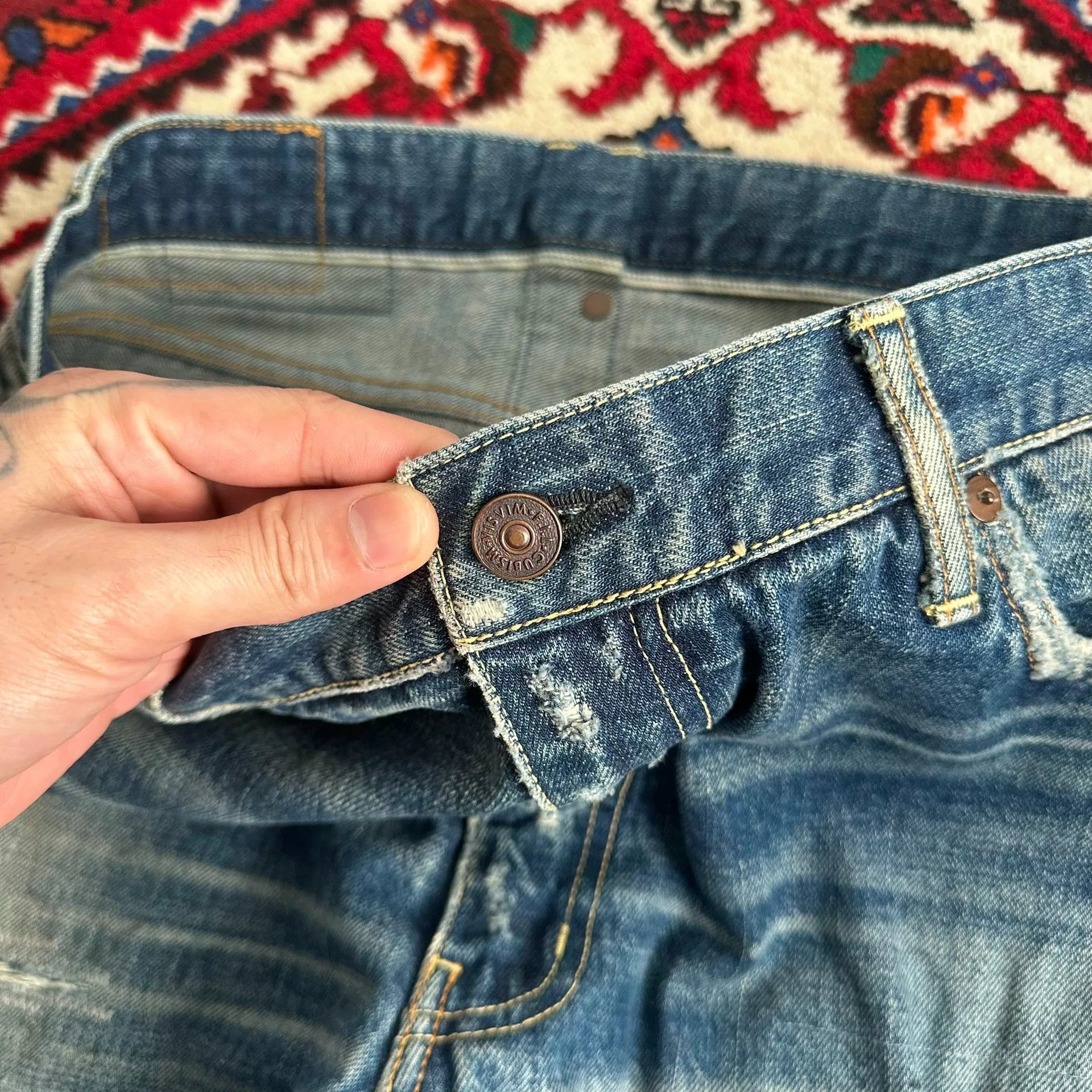 Visvim visvim journeyman d27 denim pants Size US 27 - 6 Thumbnail