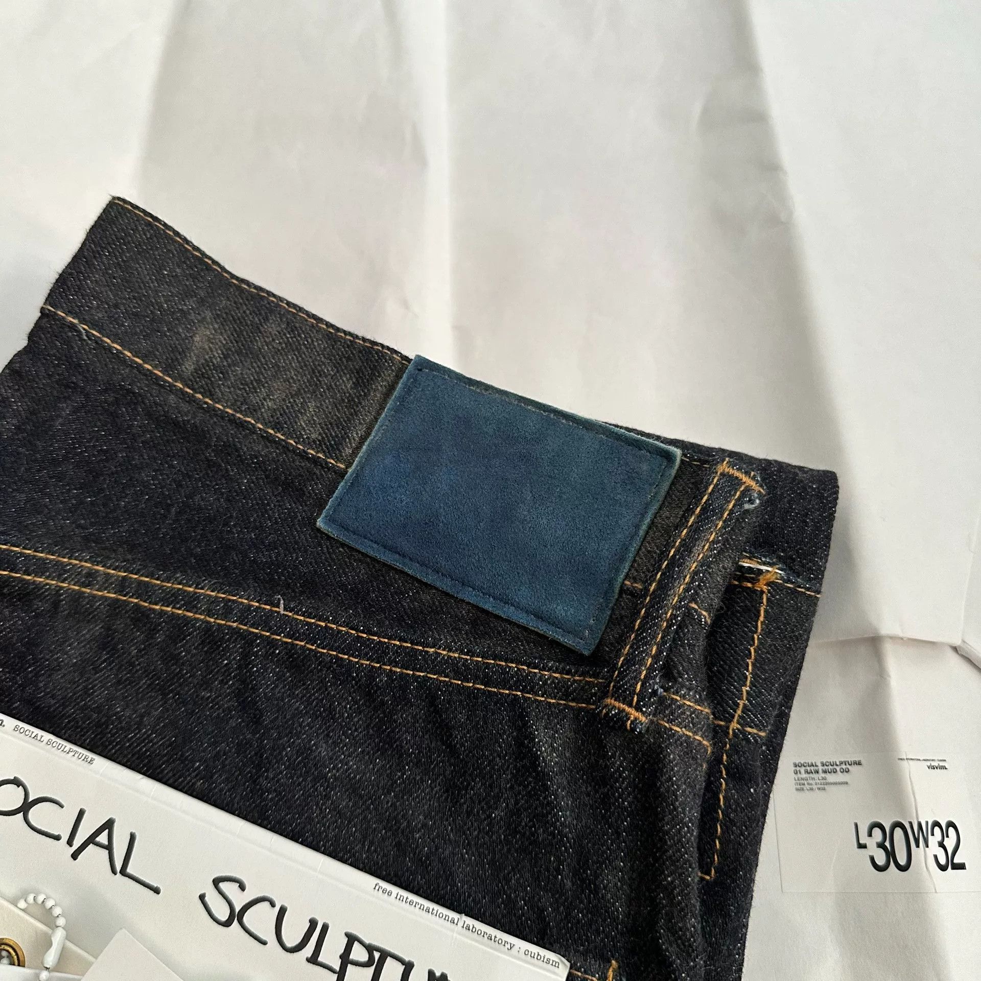 Visvim visvim mud dye denim pants w32l30 Size US 32 / EU 48 - 8 Thumbnail