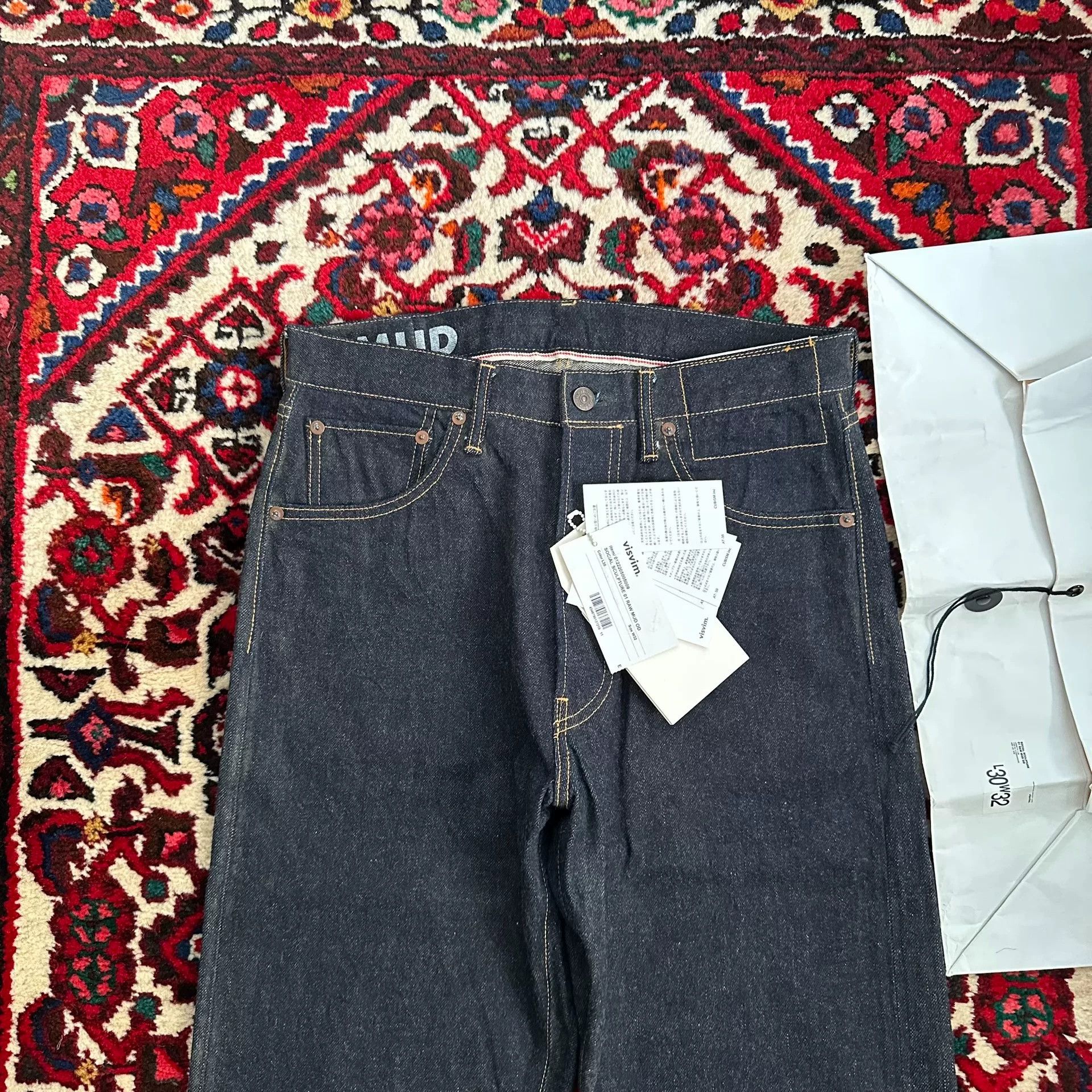 Visvim visvim mud dye denim pants w32l30 Size US 32 / EU 48 - 3 Thumbnail