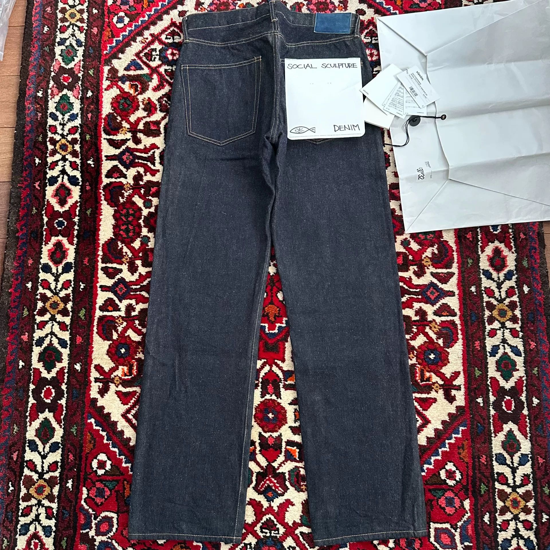 Visvim visvim mud dye denim pants w32l30 Size US 32 / EU 48 - 2 Thumbnail