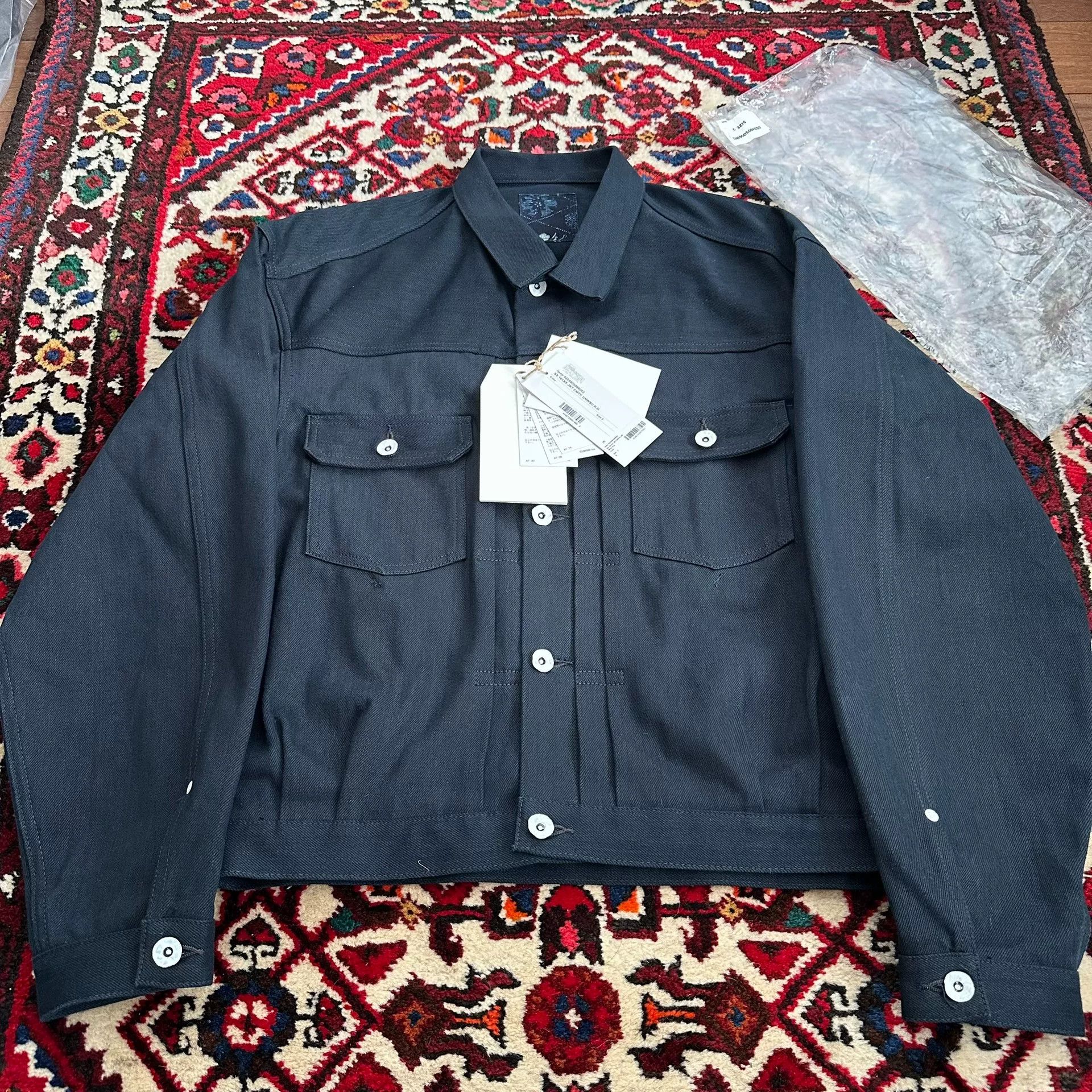 Visvim visvim cmyk denim jacket in excellent condition Size US M / EU 48-50 / 2 - 3 Thumbnail