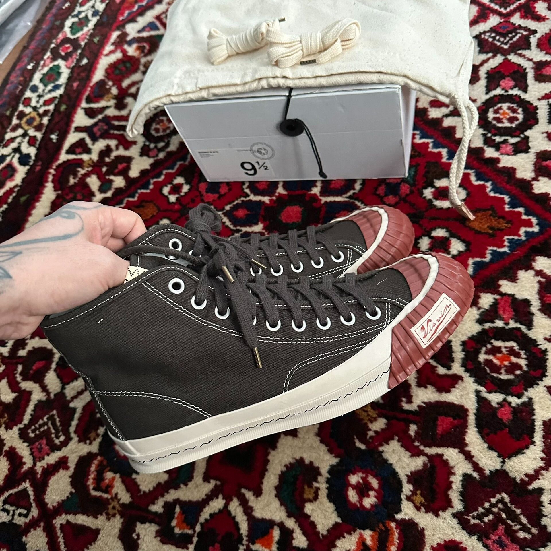 Visvim visvim skagway hi alta canvas shoes Size US 9.5 / EU 42-43 - 4 Thumbnail