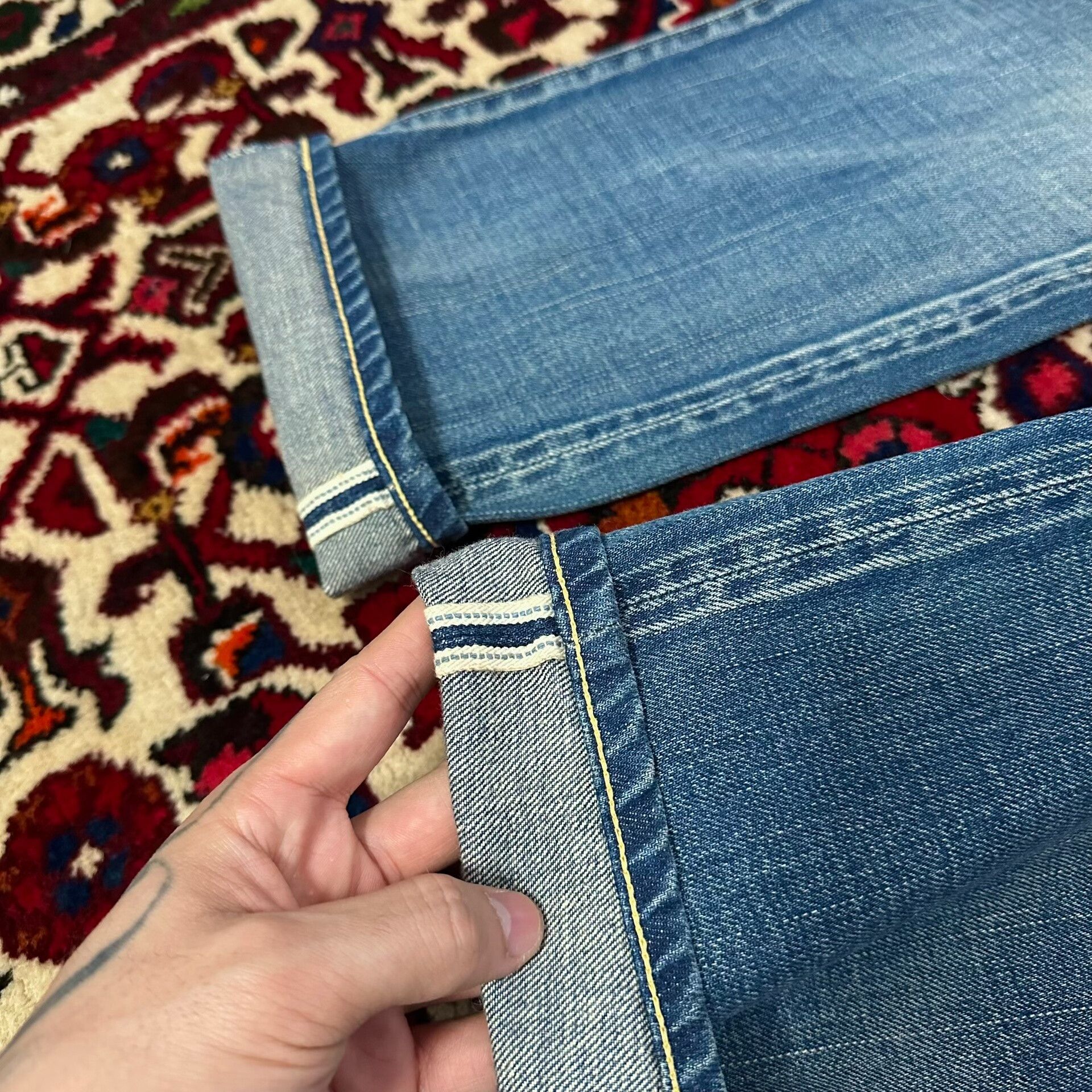 Visvim visvim 13ss 01d10 jeans in perfect condition Size US 34 / EU 50 - 9 Thumbnail