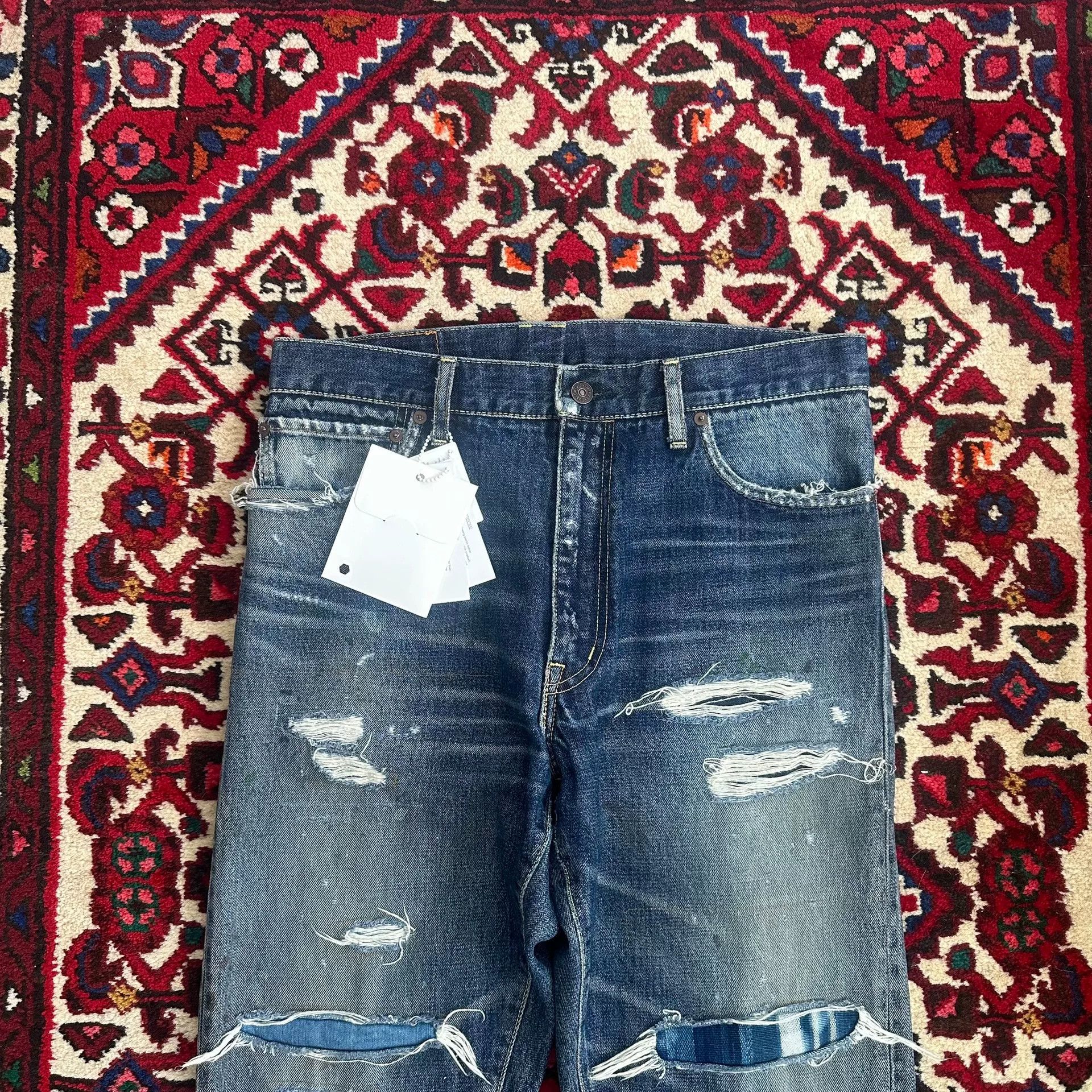 Visvim visvim 21aw journeyman distressed denim pants Size US 31 - 4 Thumbnail
